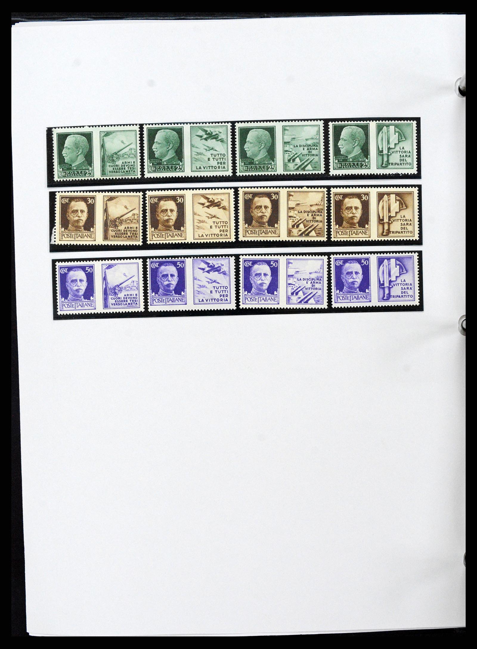 37230 042 - Postzegelverzameling 37230 Italië en gebieden 1862-1990.