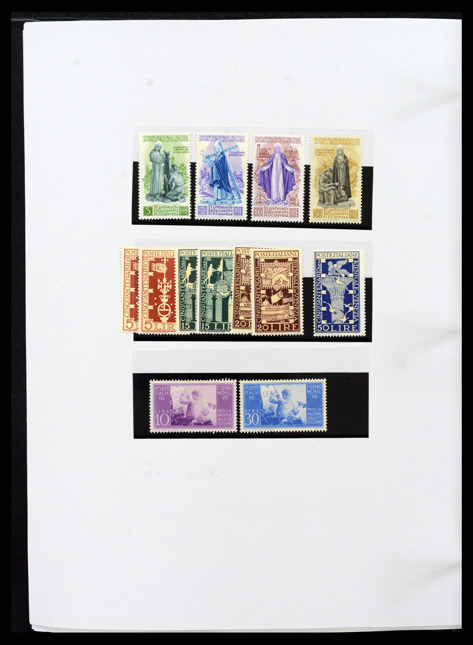 37230 048 - Stamp collection 37230 Italy and territories 1862-1990.