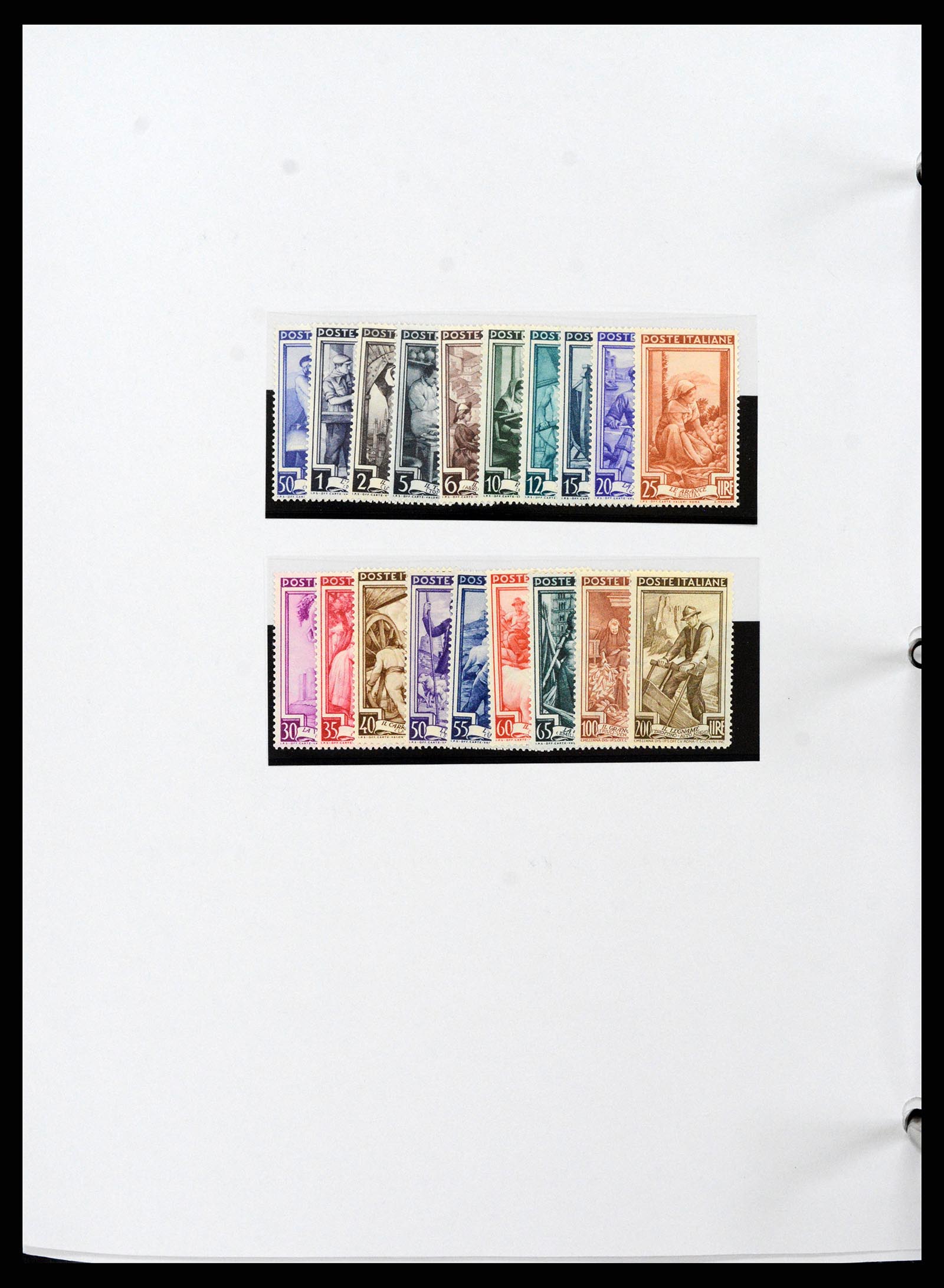 37230 054 - Postzegelverzameling 37230 Italië en gebieden 1862-1990.