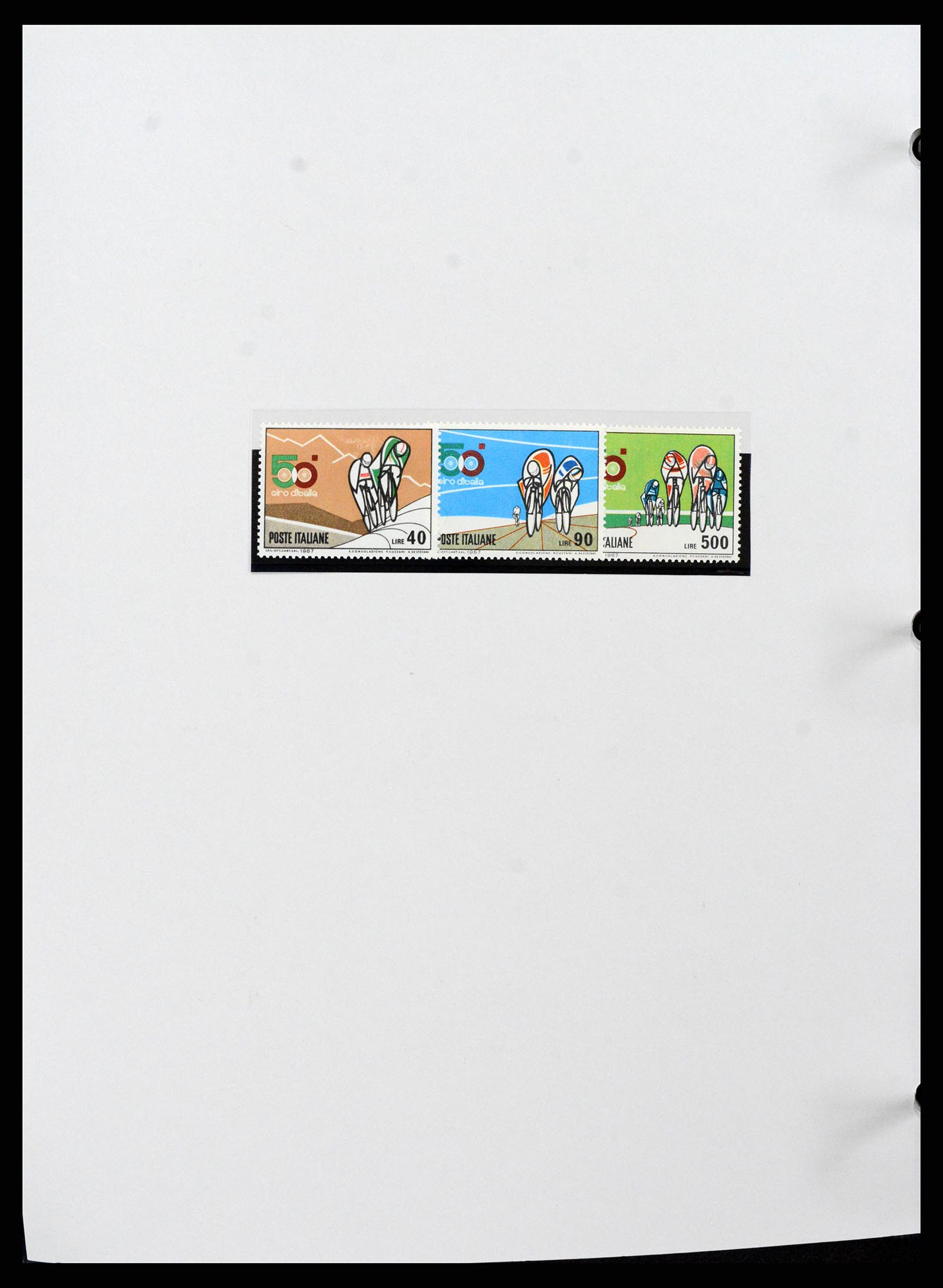 37230 098 - Postzegelverzameling 37230 Italië en gebieden 1862-1990.