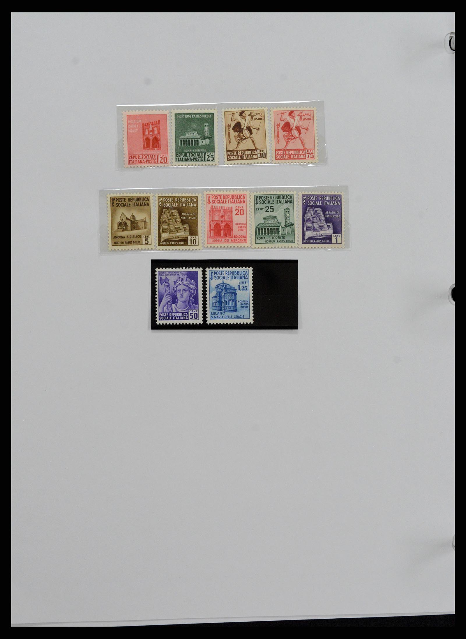 37230 243 - Postzegelverzameling 37230 Italië en gebieden 1862-1990.