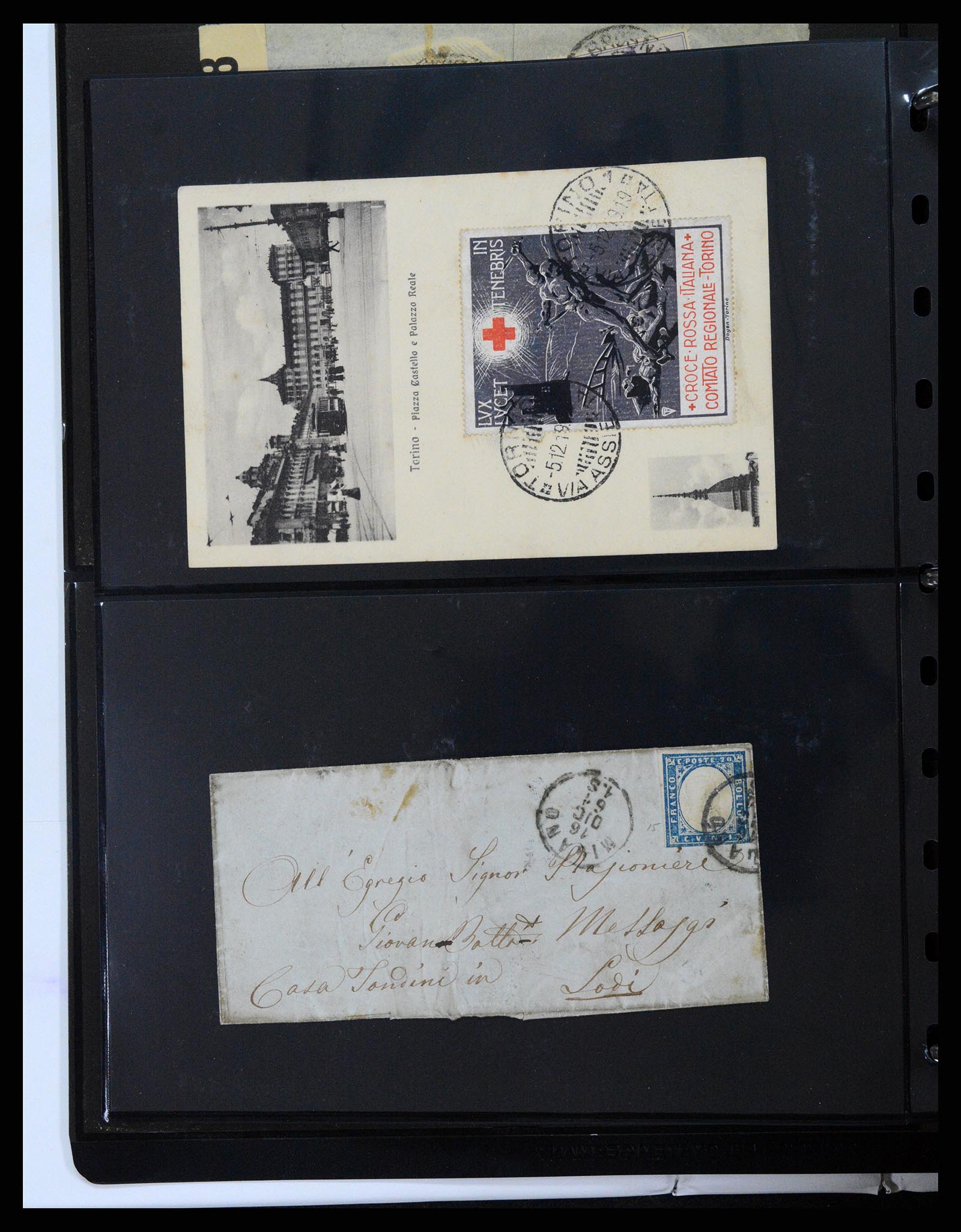 37230 269 - Postzegelverzameling 37230 Italië en gebieden 1862-1990.