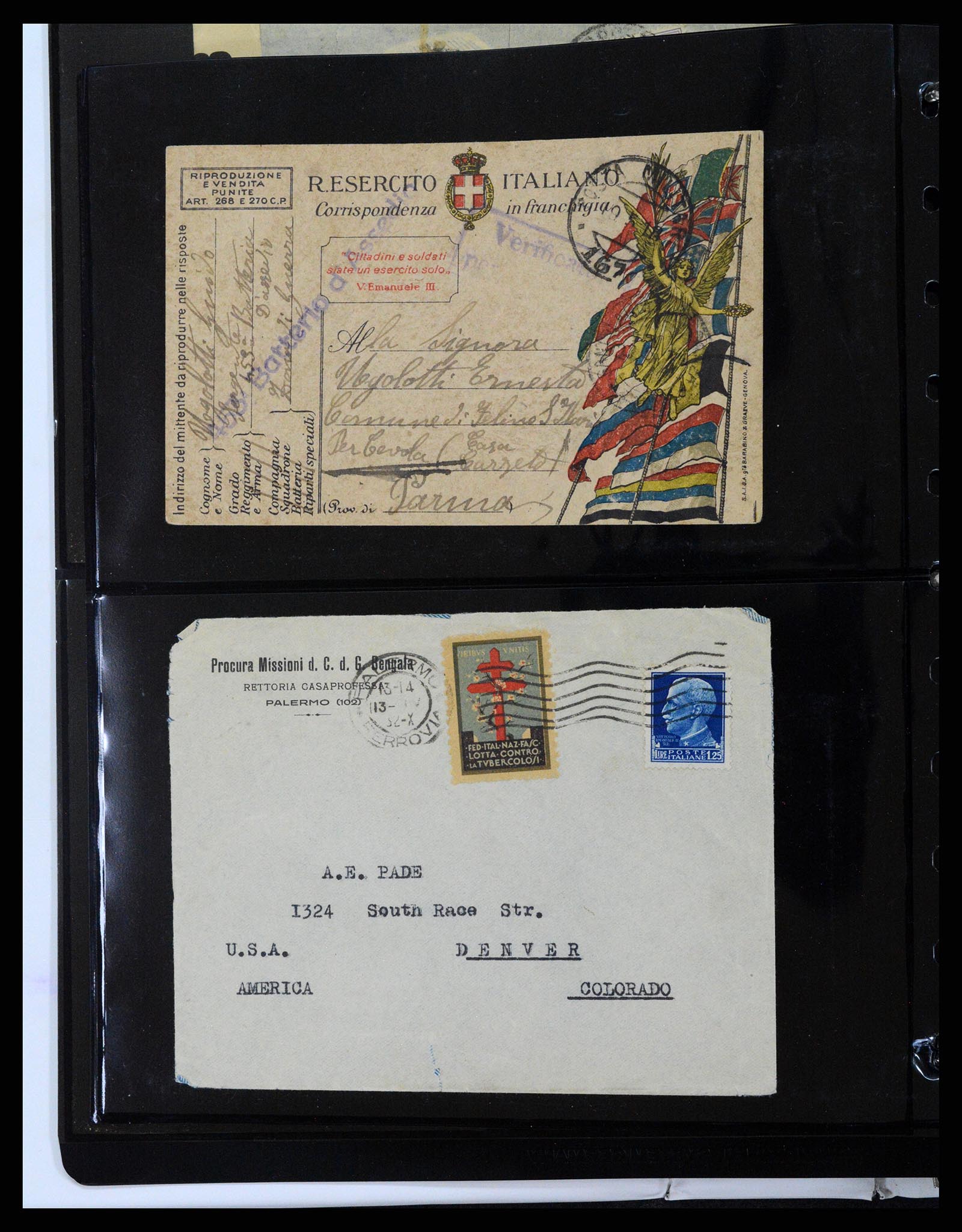 37230 270 - Postzegelverzameling 37230 Italië en gebieden 1862-1990.