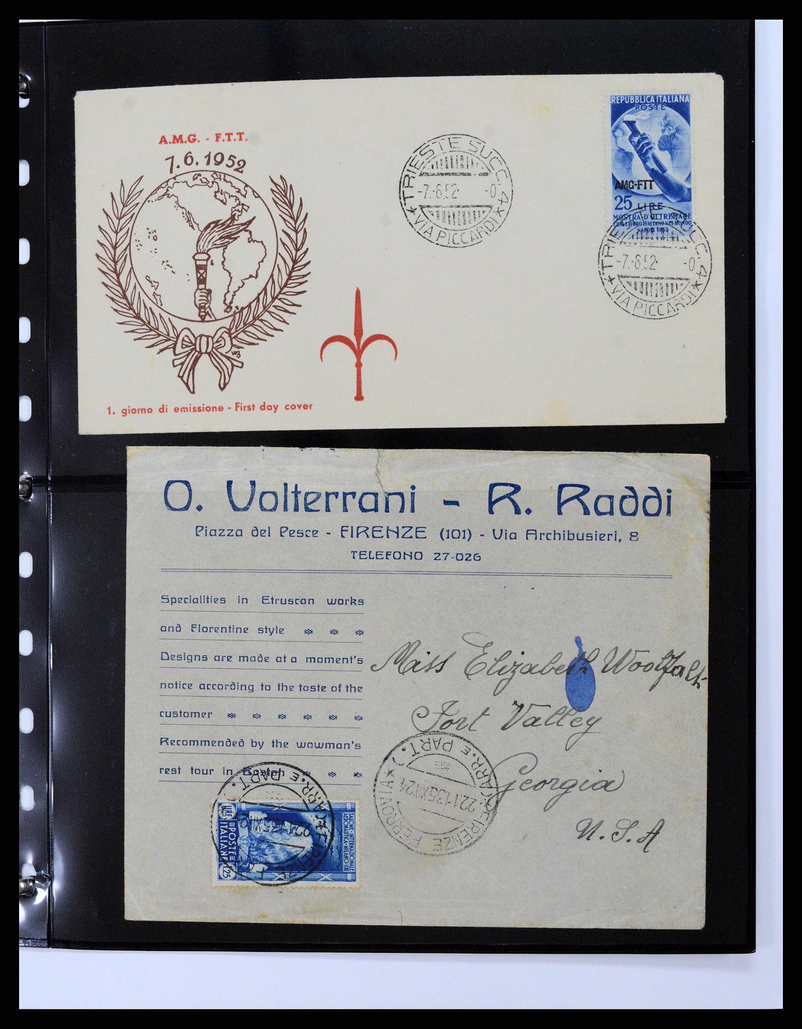 37230 271 - Postzegelverzameling 37230 Italië en gebieden 1862-1990.