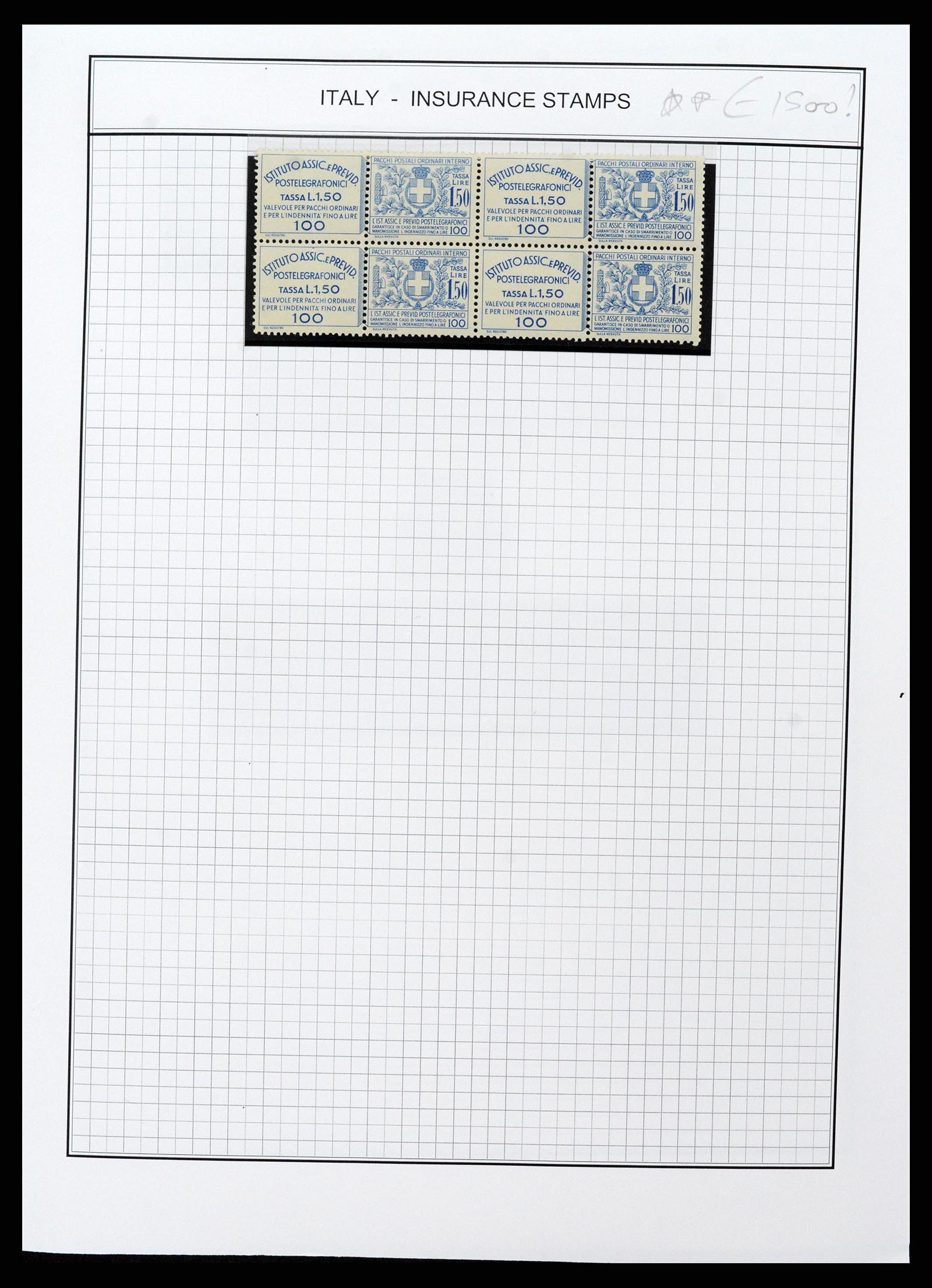 37230 275 - Stamp collection 37230 Italy and territories 1862-1990.