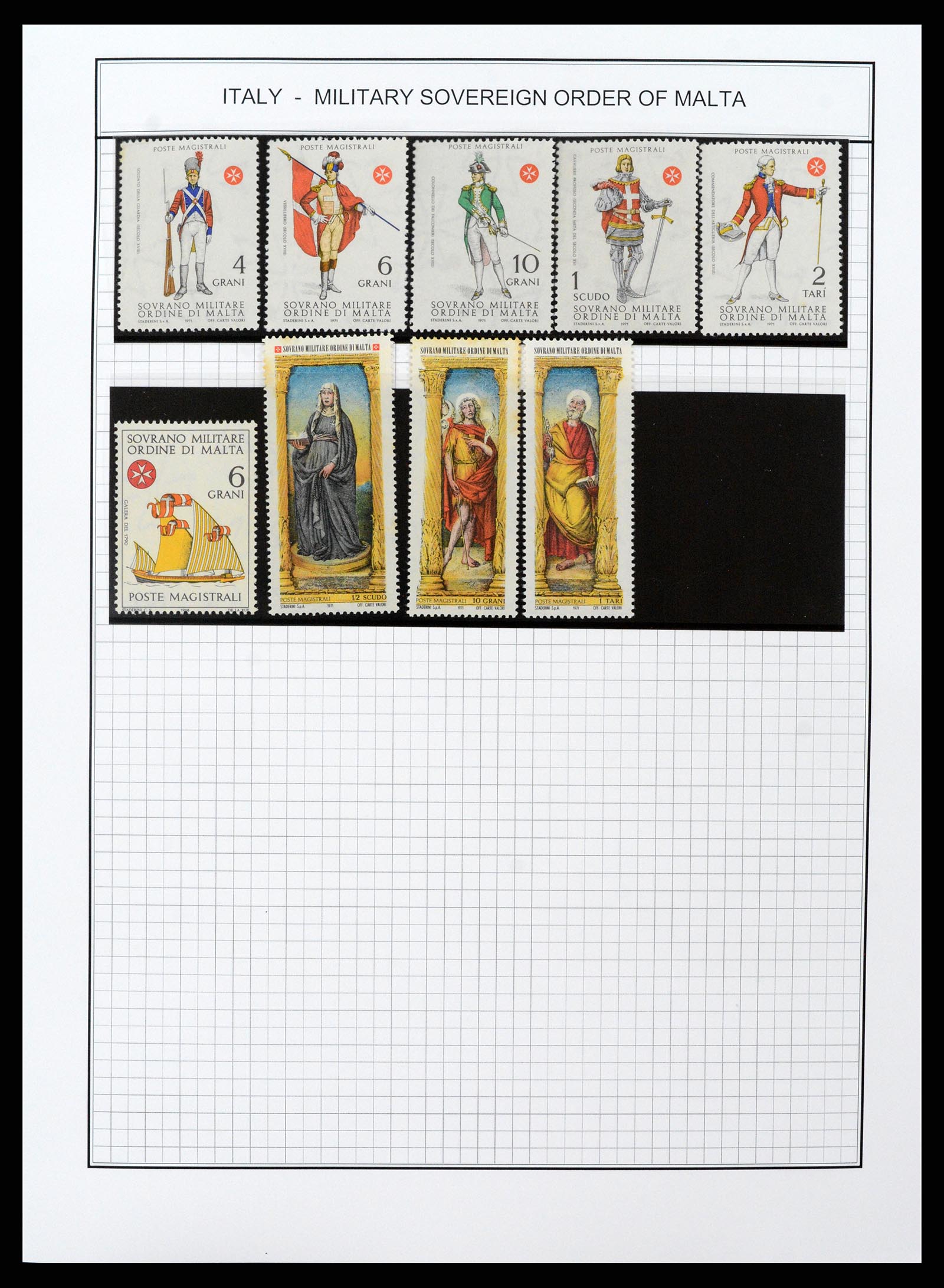37230 281 - Postzegelverzameling 37230 Italië en gebieden 1862-1990.