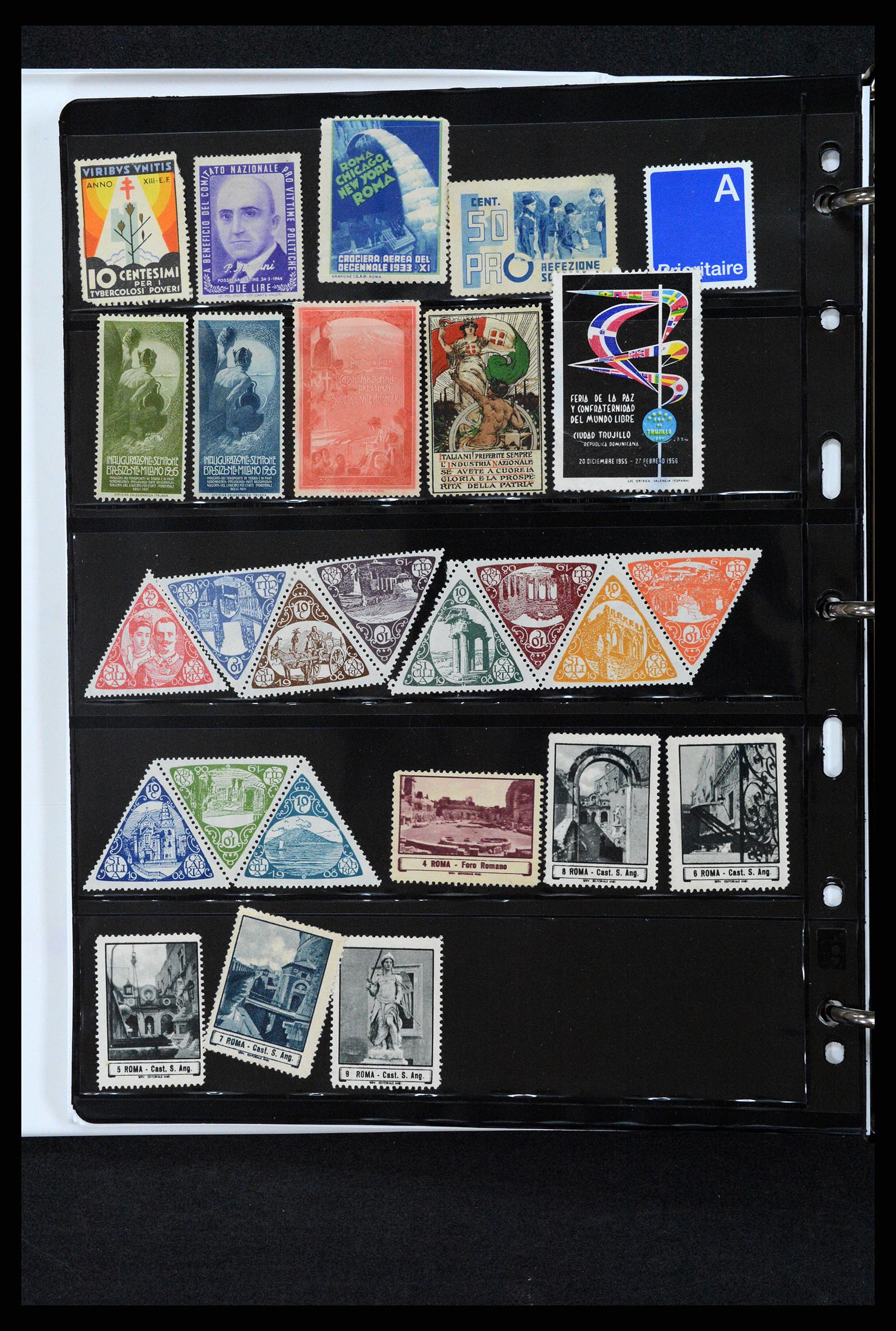 37230 285 - Postzegelverzameling 37230 Italië en gebieden 1862-1990.