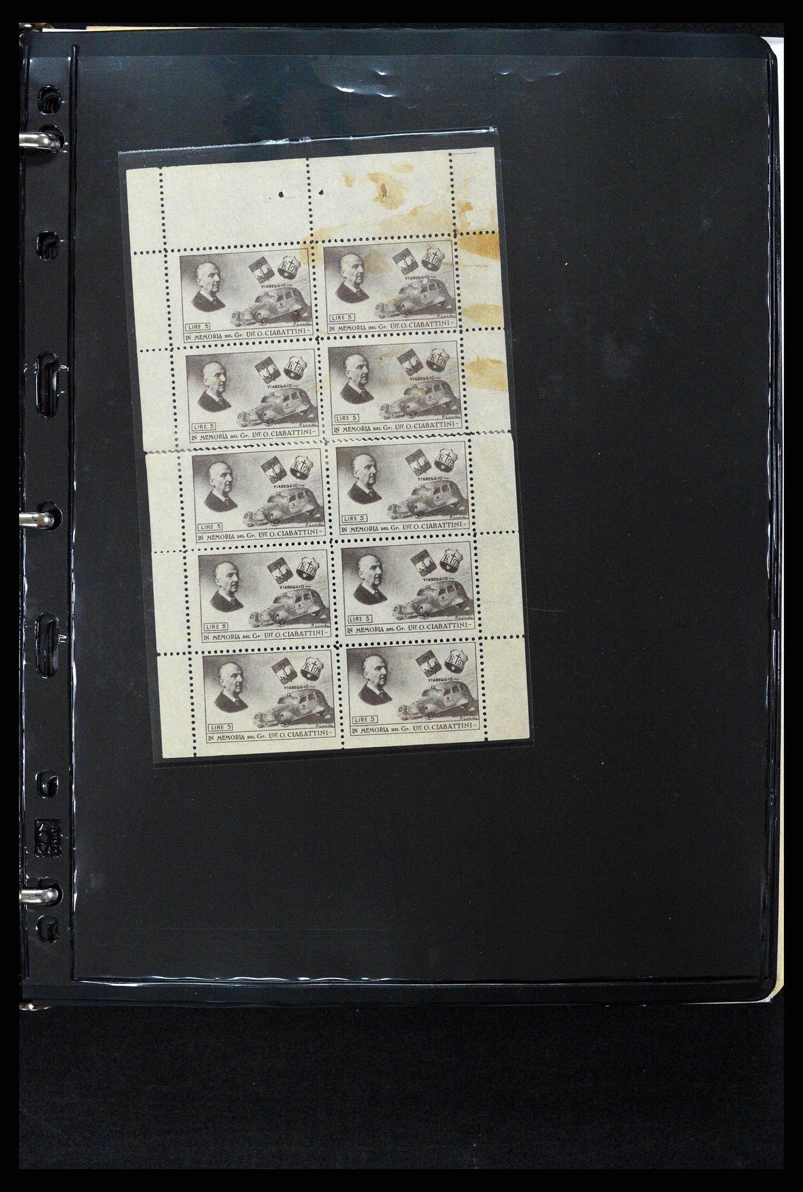 37230 287 - Postzegelverzameling 37230 Italië en gebieden 1862-1990.