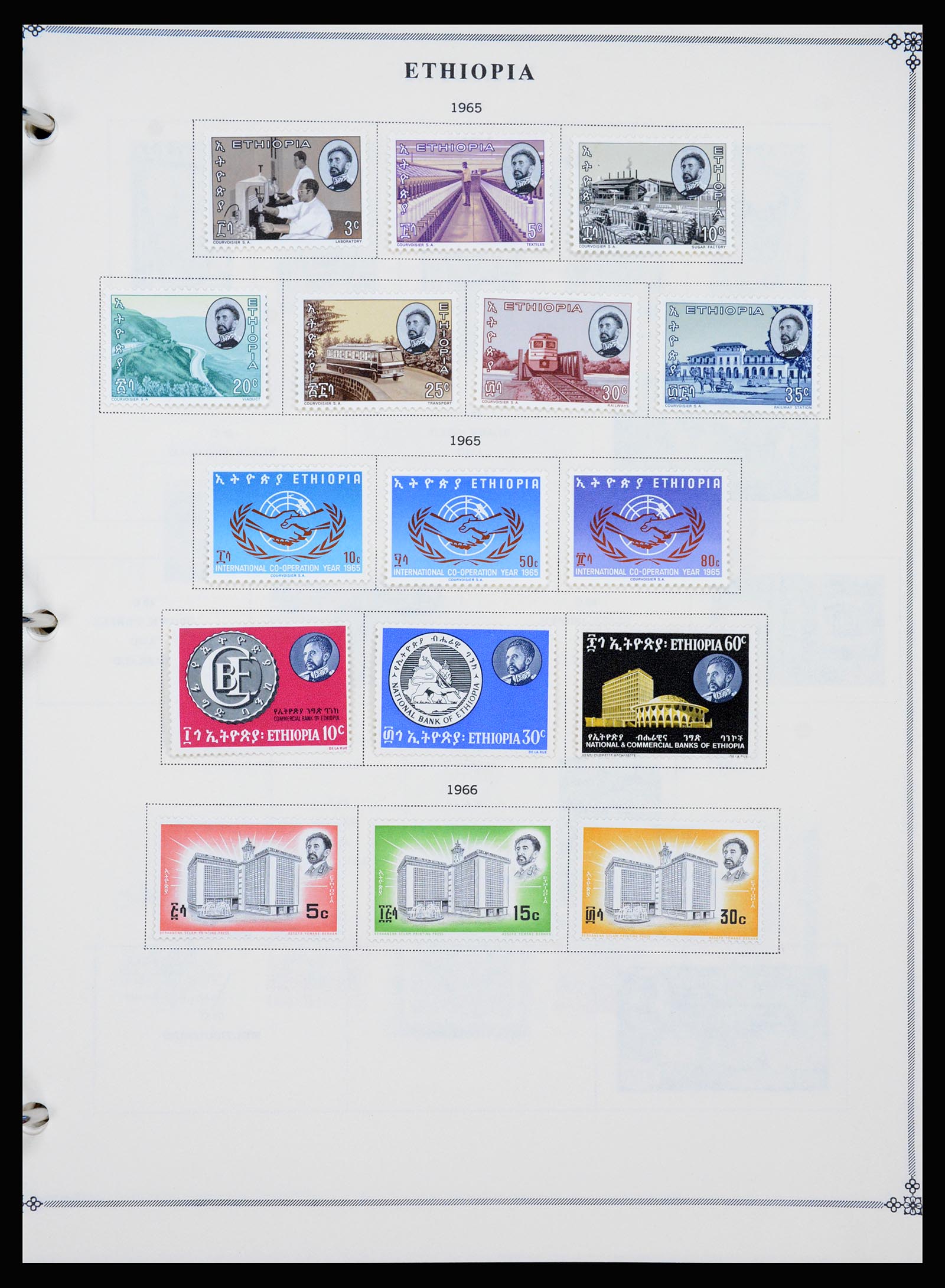 37232 029 - Postzegelverzameling 37232 Ethiopië 1894-1980.