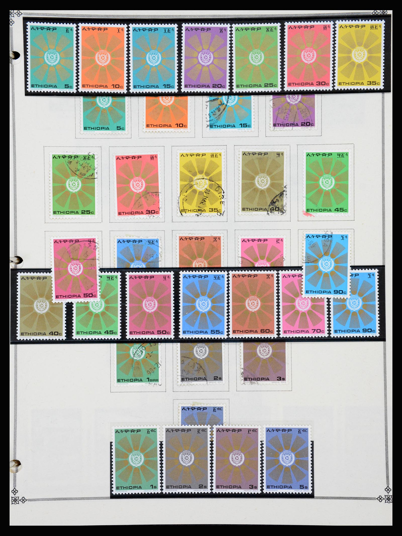 37232 052 - Postzegelverzameling 37232 Ethiopië 1894-1980.