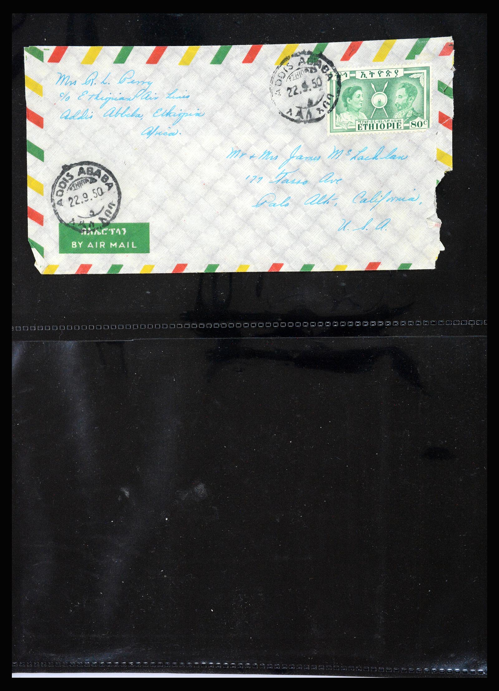 37232 076 - Postzegelverzameling 37232 Ethiopië 1894-1980.