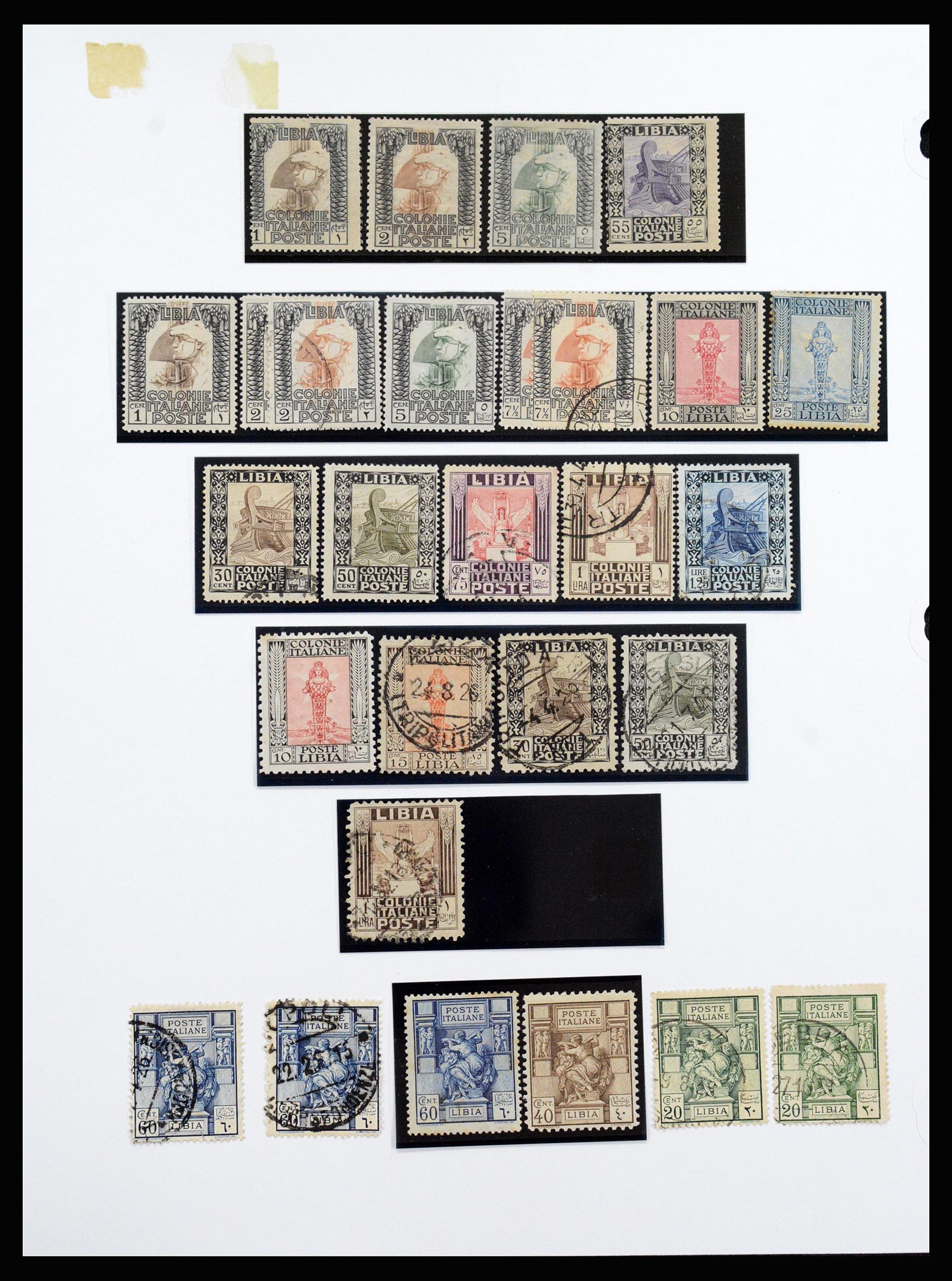 37233 001 - Postzegelverzameling 37233 Italiaanse koloniën 1903-ca. 1980.