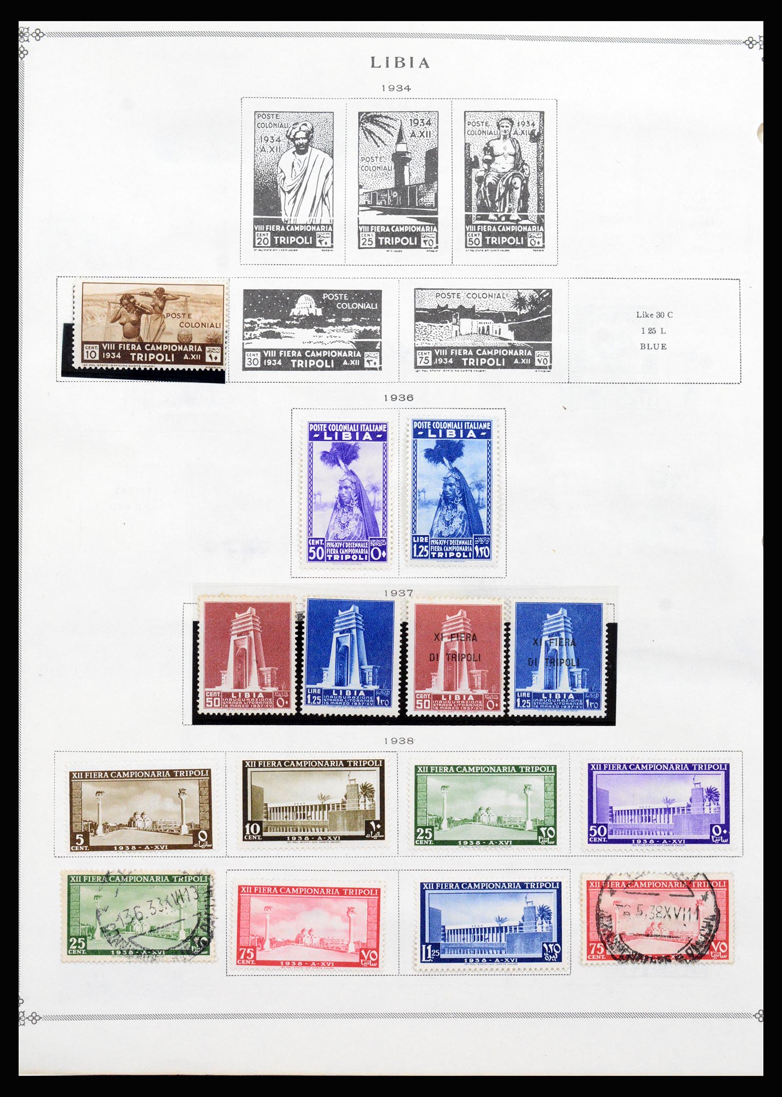 37233 004 - Postzegelverzameling 37233 Italiaanse koloniën 1903-ca. 1980.
