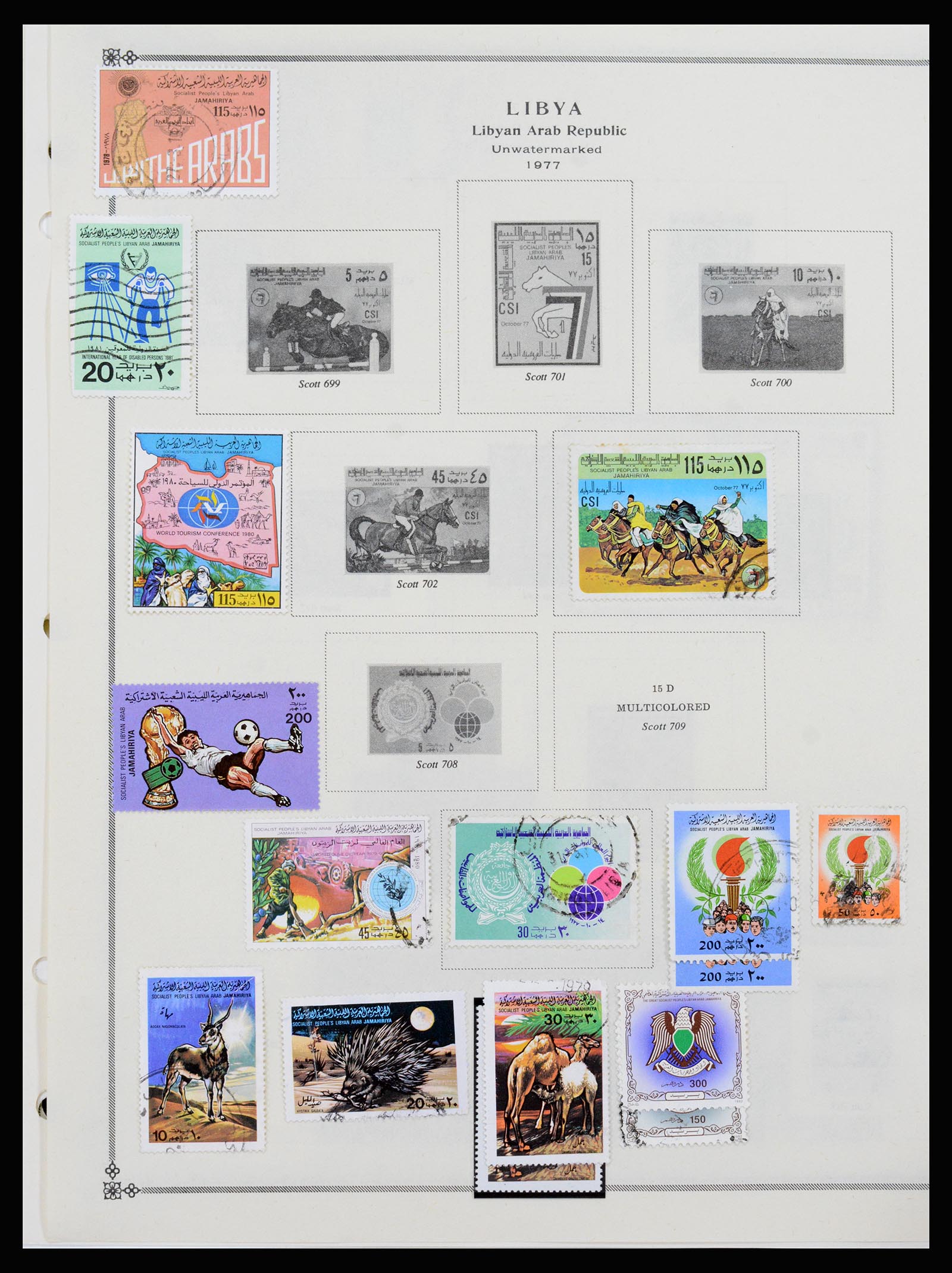 37233 044 - Postzegelverzameling 37233 Italiaanse koloniën 1903-ca. 1980.