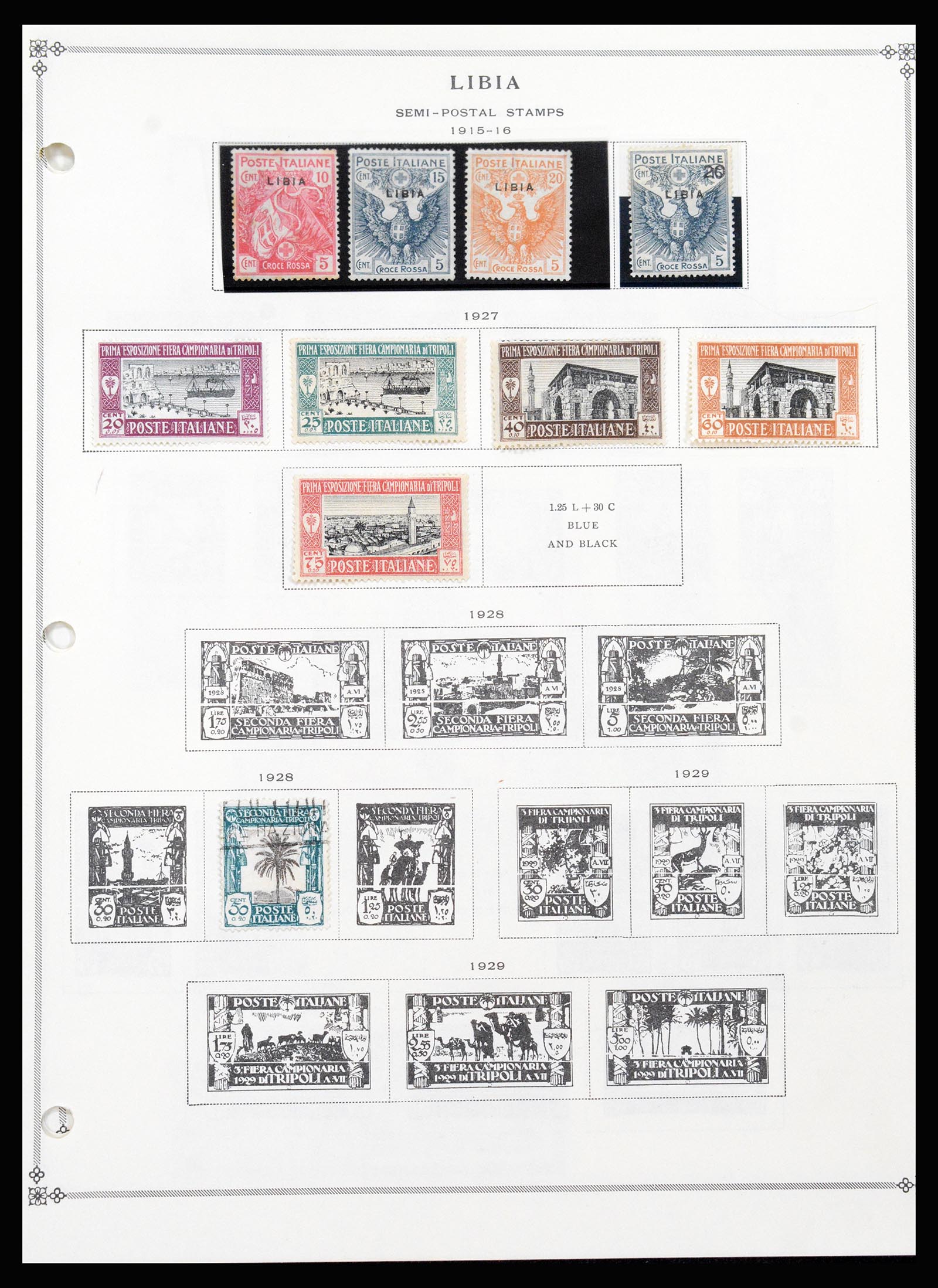 37233 053 - Postzegelverzameling 37233 Italiaanse koloniën 1903-ca. 1980.