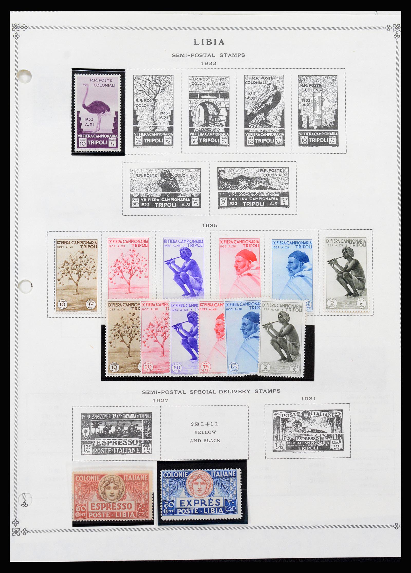 37233 055 - Postzegelverzameling 37233 Italiaanse koloniën 1903-ca. 1980.