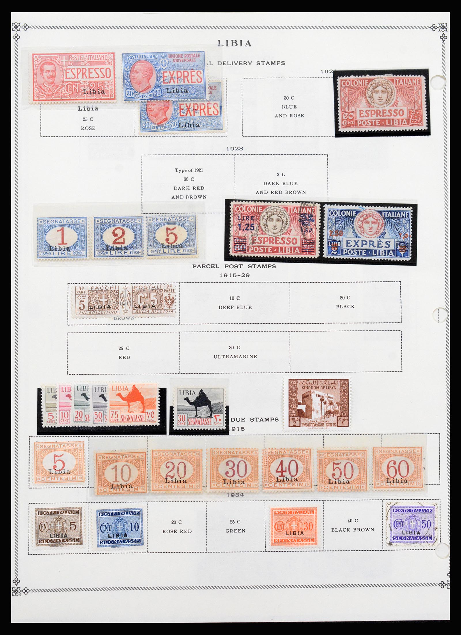 37233 056 - Postzegelverzameling 37233 Italiaanse koloniën 1903-ca. 1980.