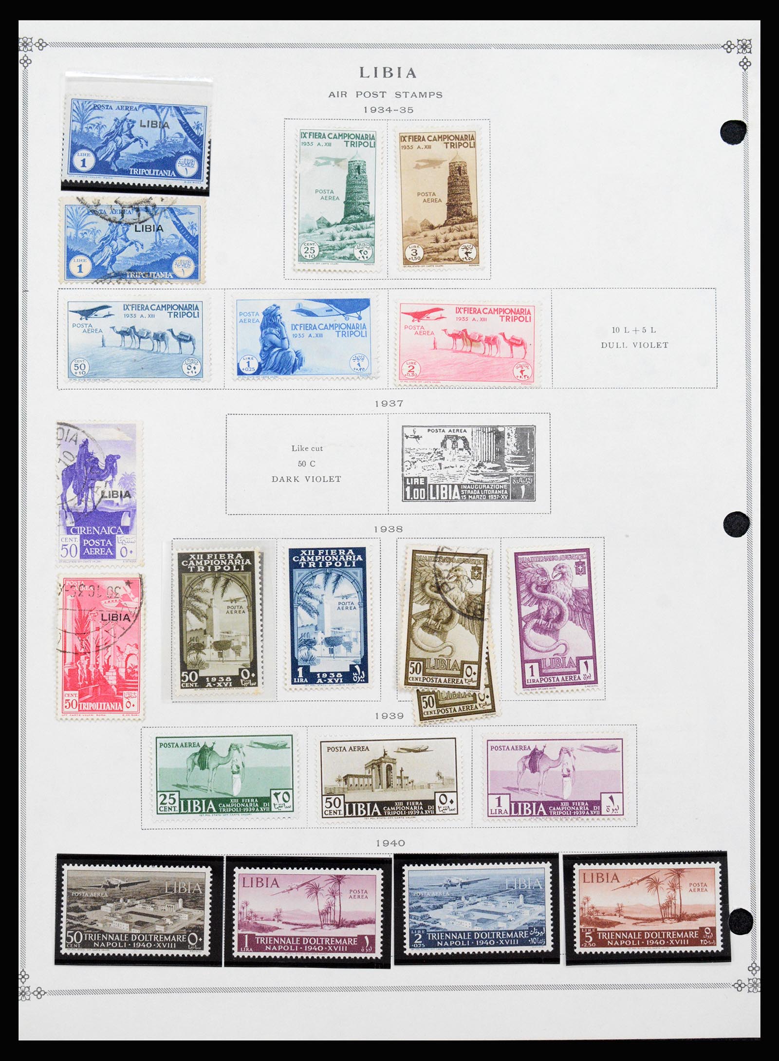 37233 058 - Postzegelverzameling 37233 Italiaanse koloniën 1903-ca. 1980.