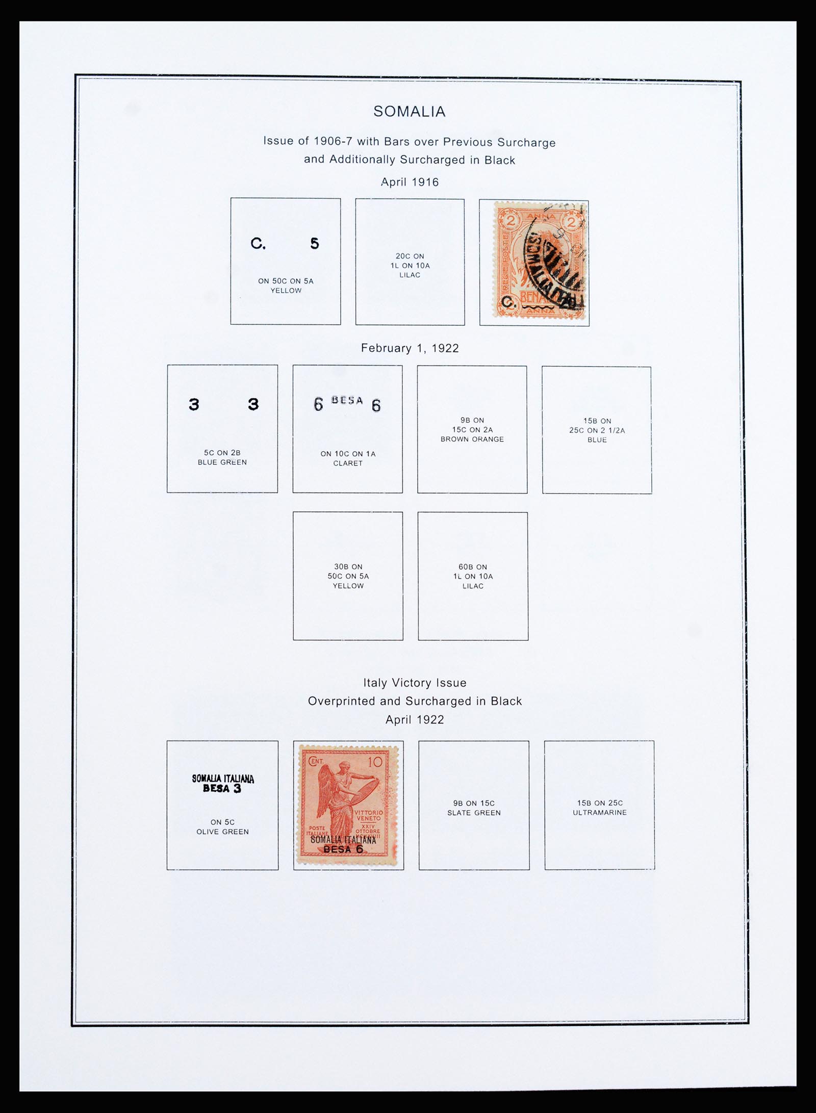 37233 069 - Postzegelverzameling 37233 Italiaanse koloniën 1903-ca. 1980.