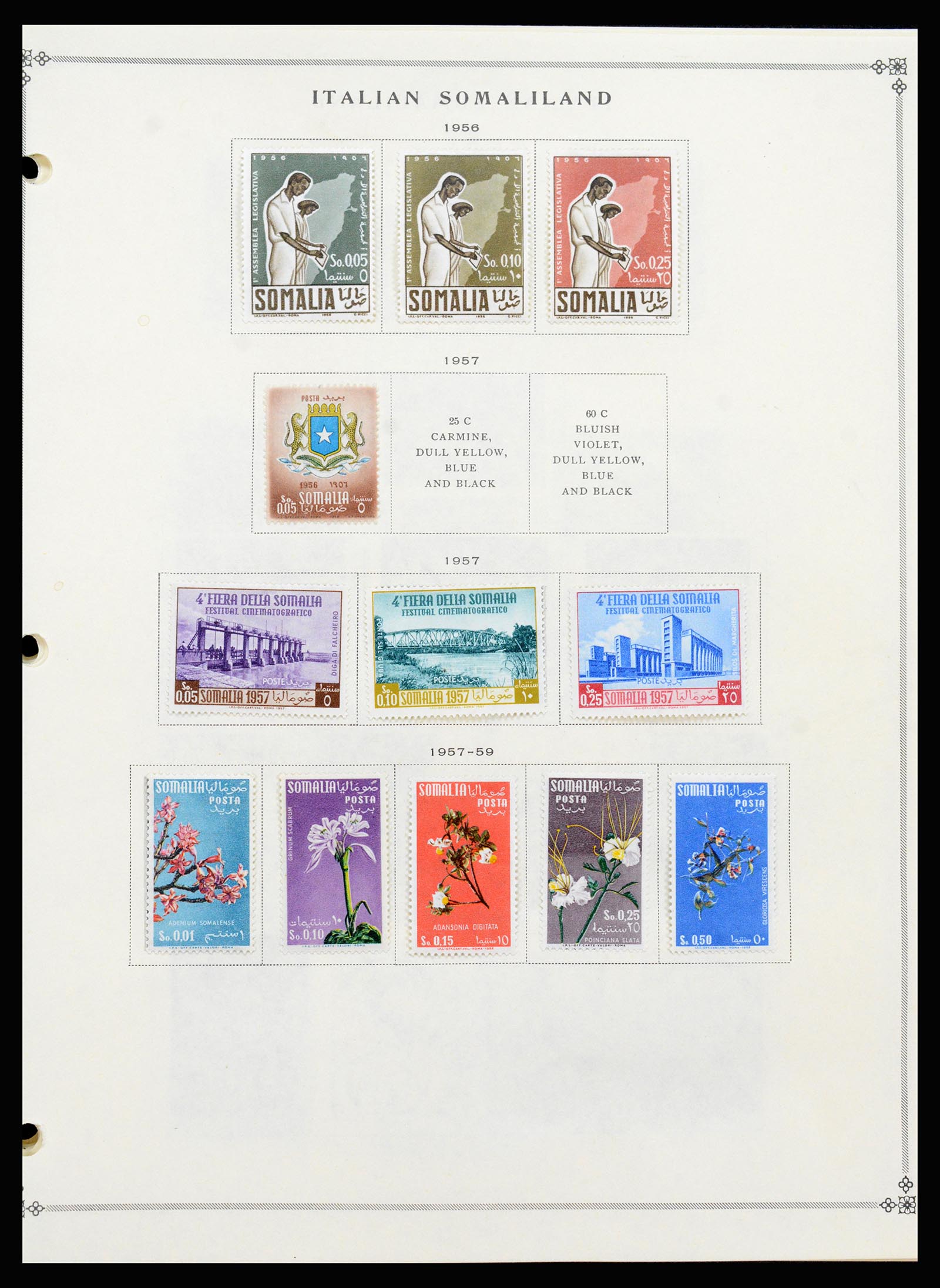 37233 081 - Postzegelverzameling 37233 Italiaanse koloniën 1903-ca. 1980.
