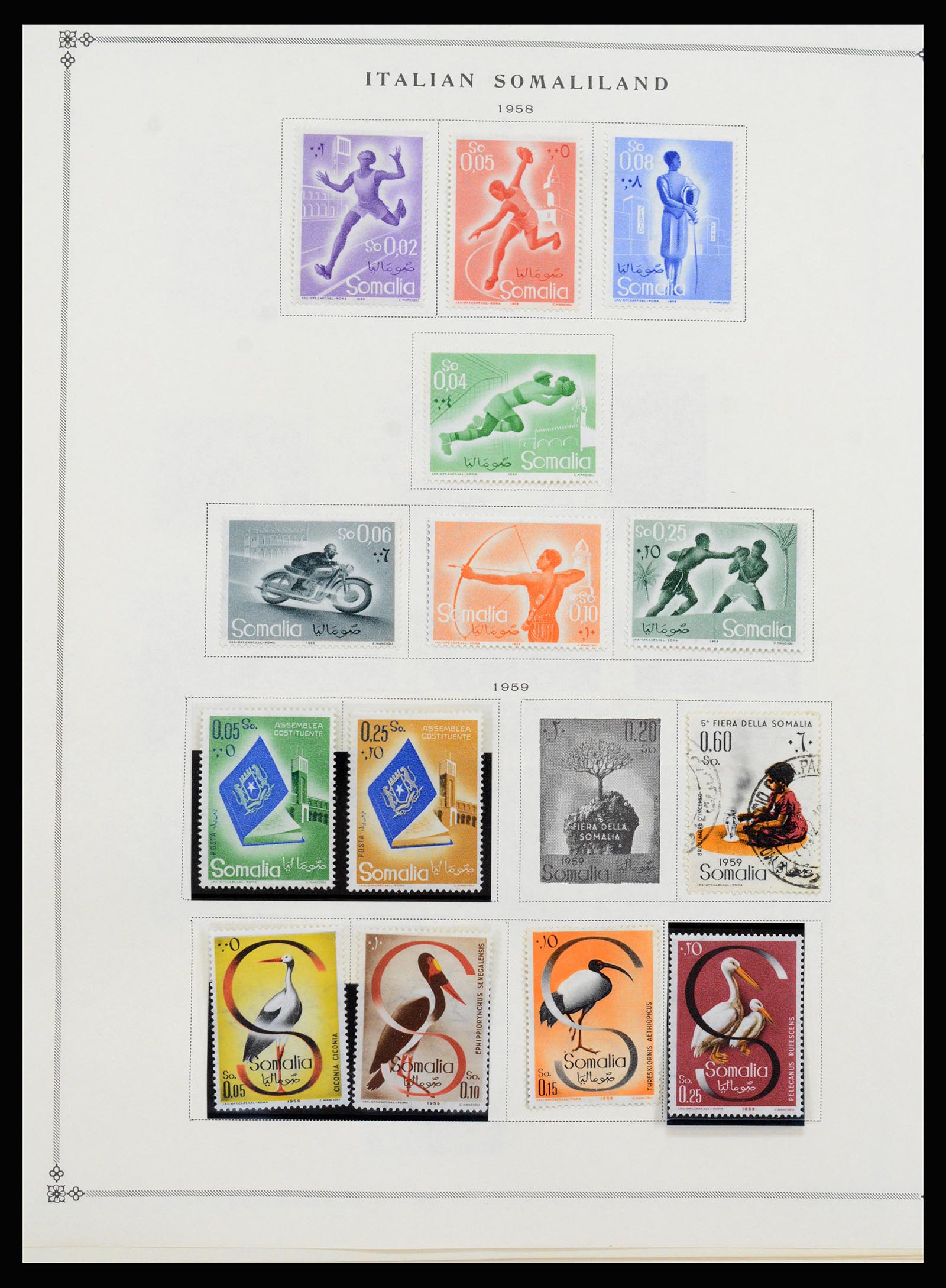 37233 082 - Postzegelverzameling 37233 Italiaanse koloniën 1903-ca. 1980.