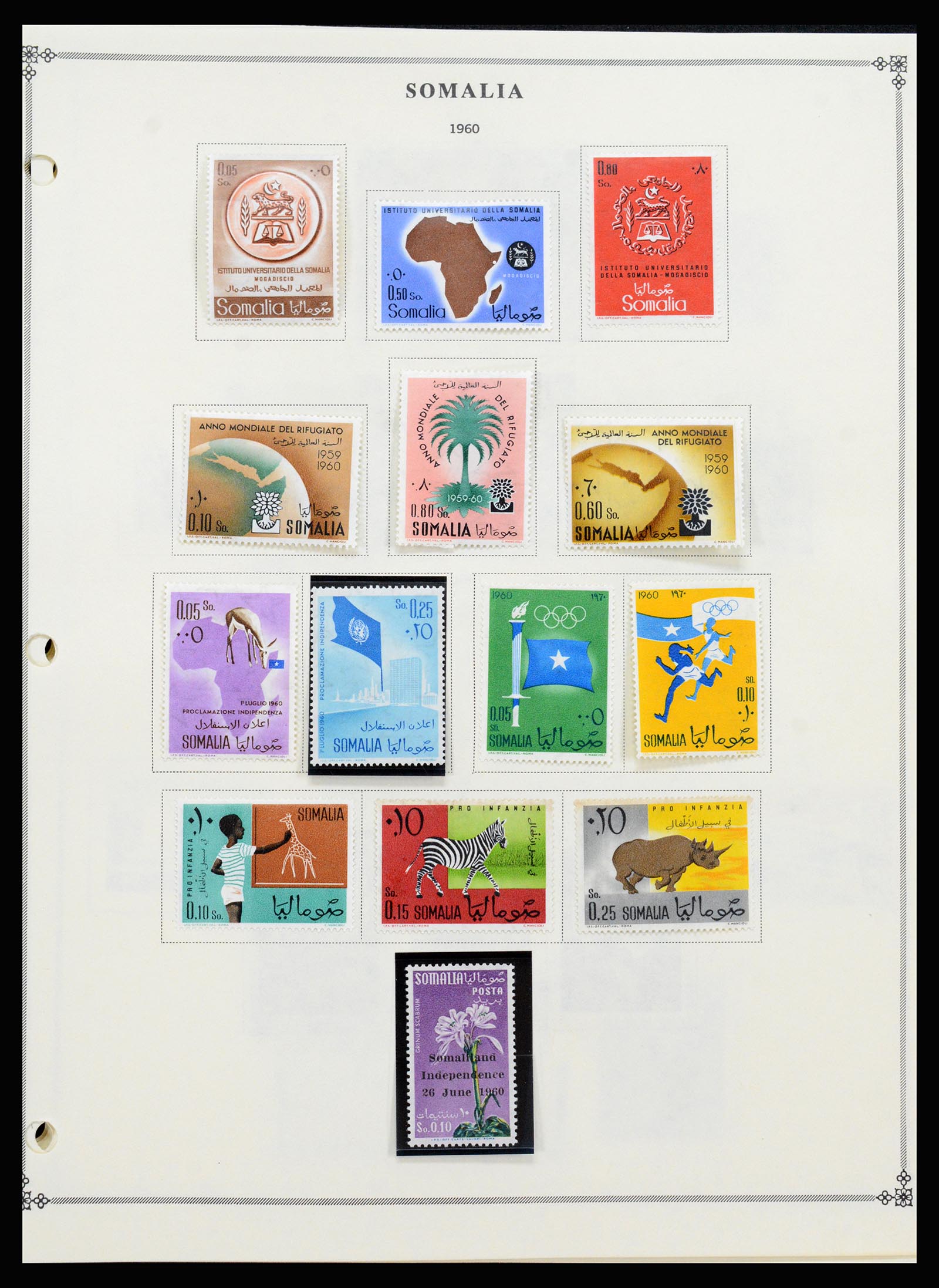 37233 083 - Postzegelverzameling 37233 Italiaanse koloniën 1903-ca. 1980.
