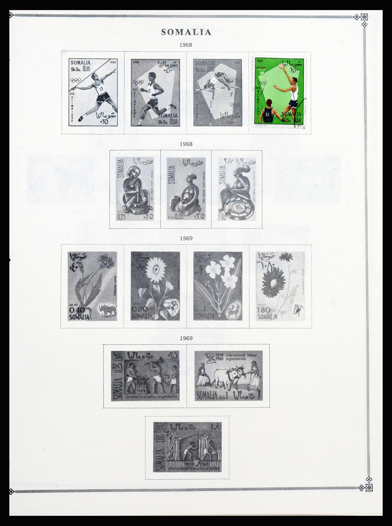 37233 090 - Postzegelverzameling 37233 Italiaanse koloniën 1903-ca. 1980.
