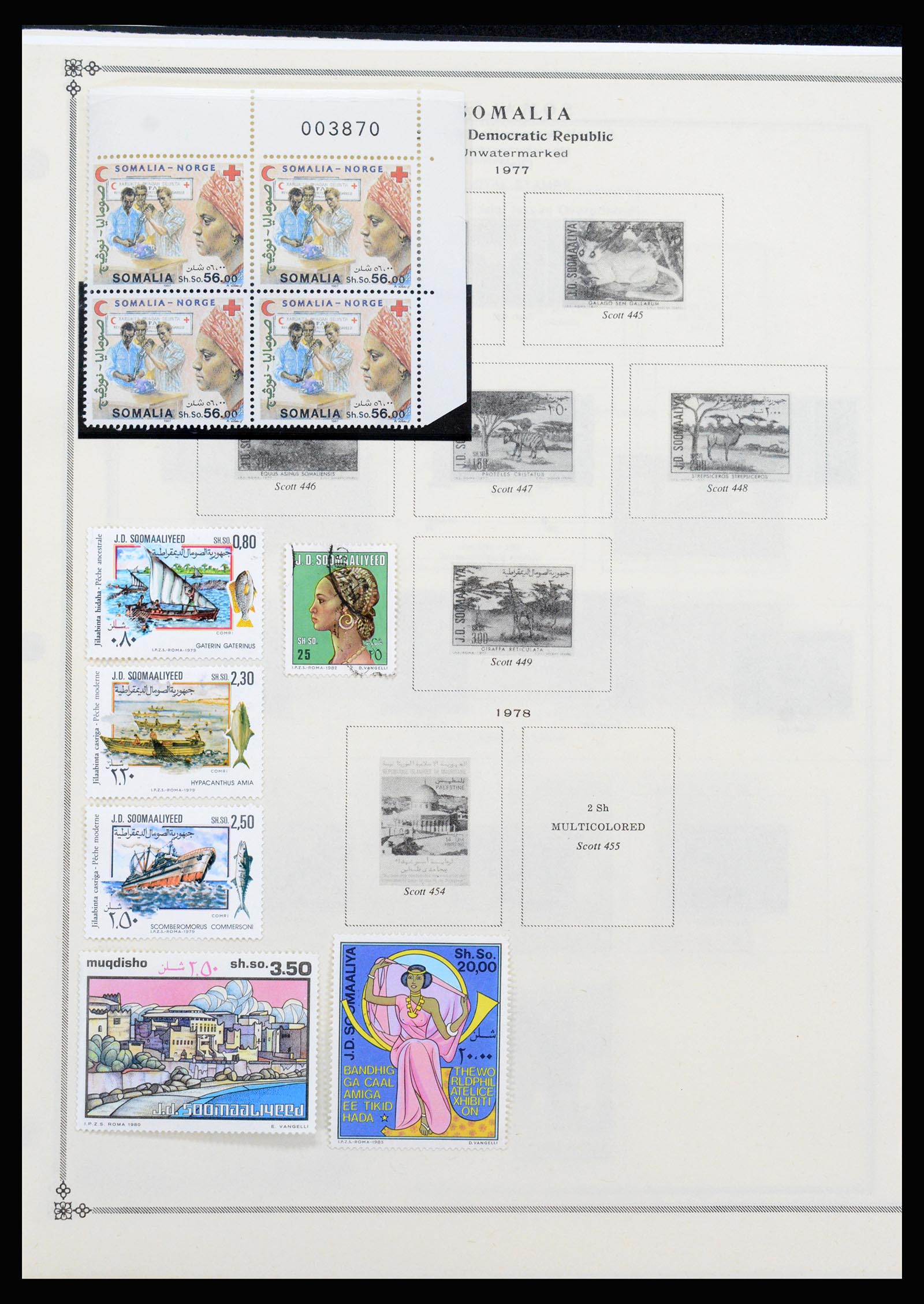 37233 095 - Postzegelverzameling 37233 Italiaanse koloniën 1903-ca. 1980.