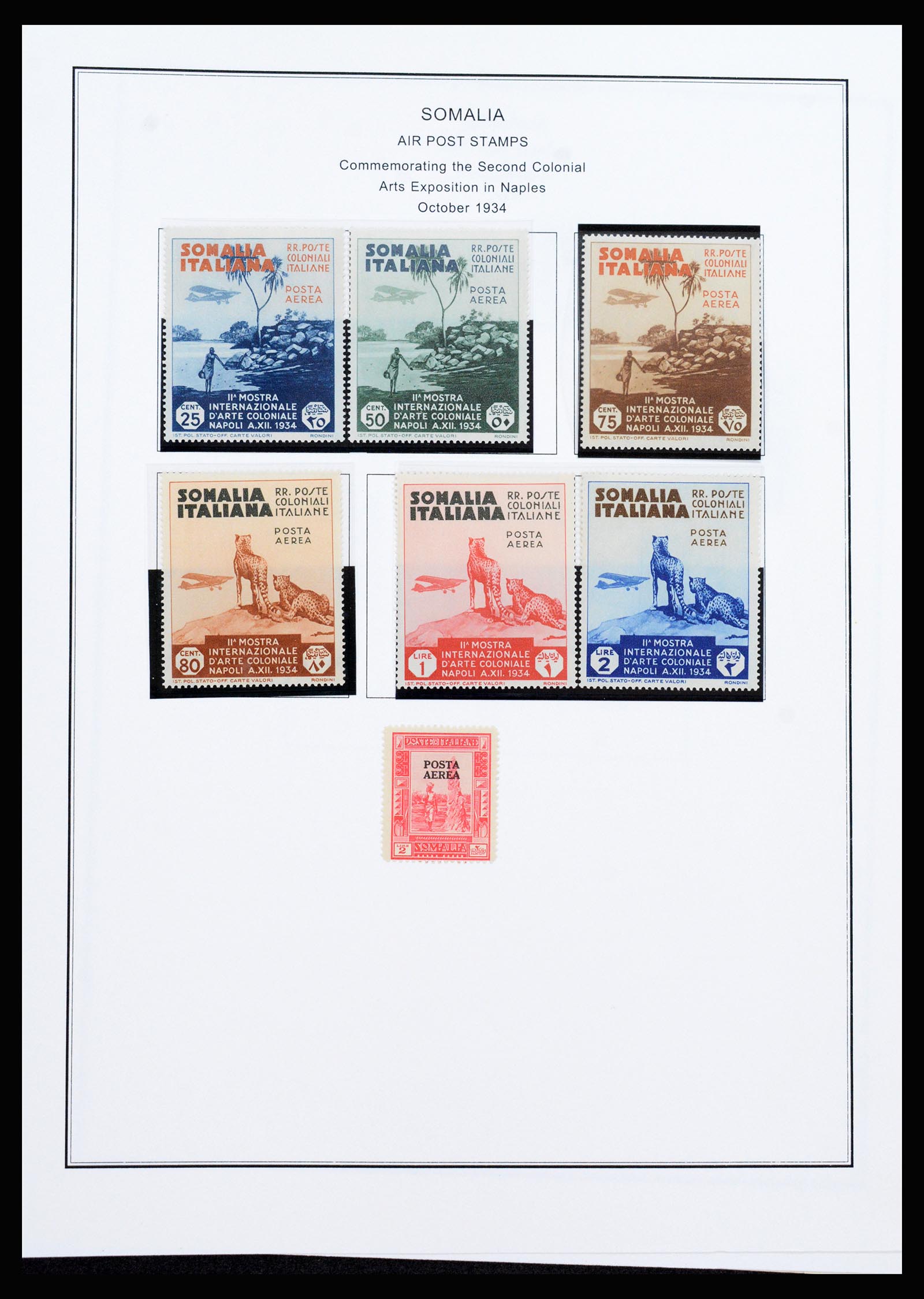 37233 103 - Postzegelverzameling 37233 Italiaanse koloniën 1903-ca. 1980.