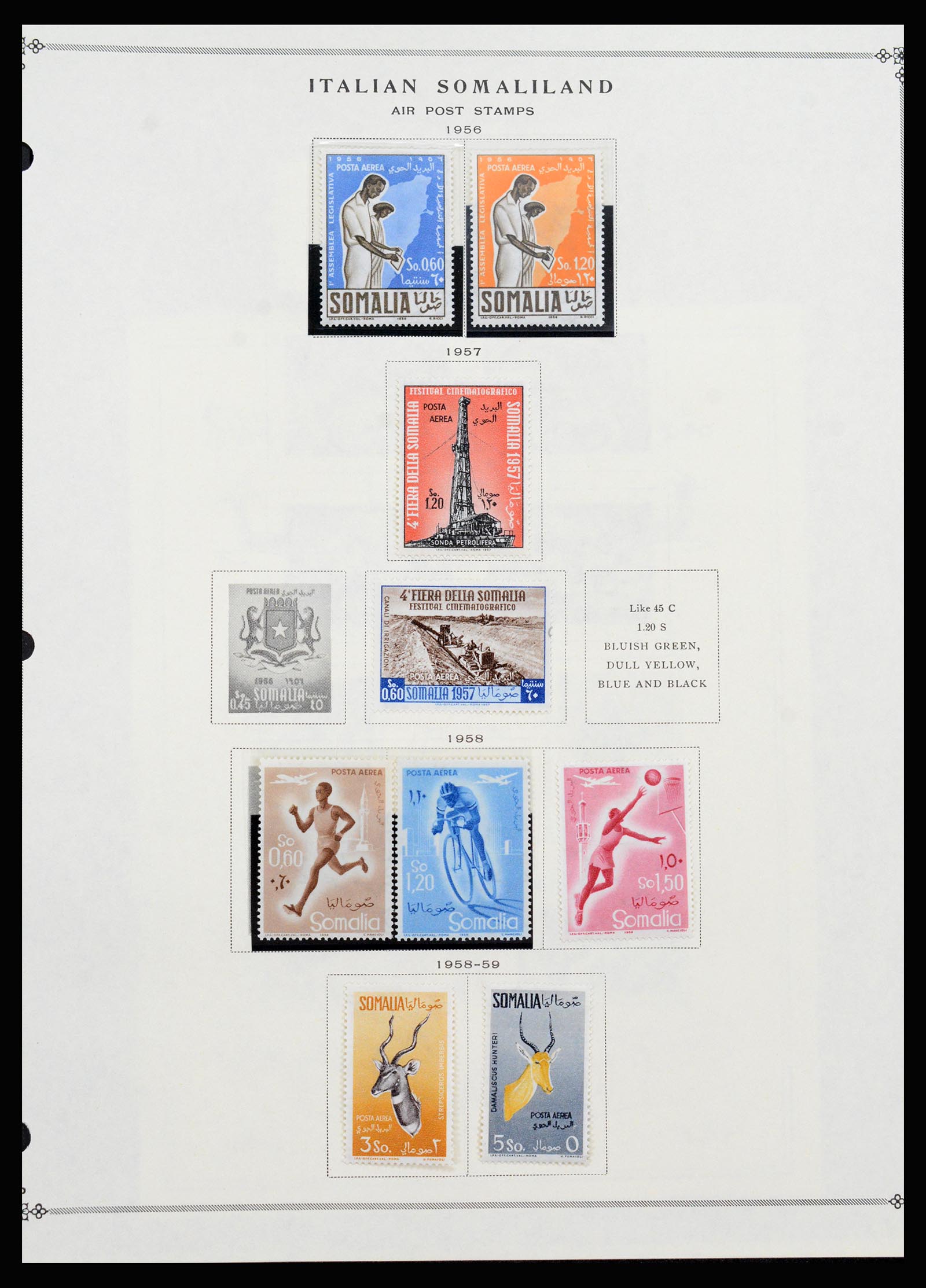 37233 107 - Postzegelverzameling 37233 Italiaanse koloniën 1903-ca. 1980.