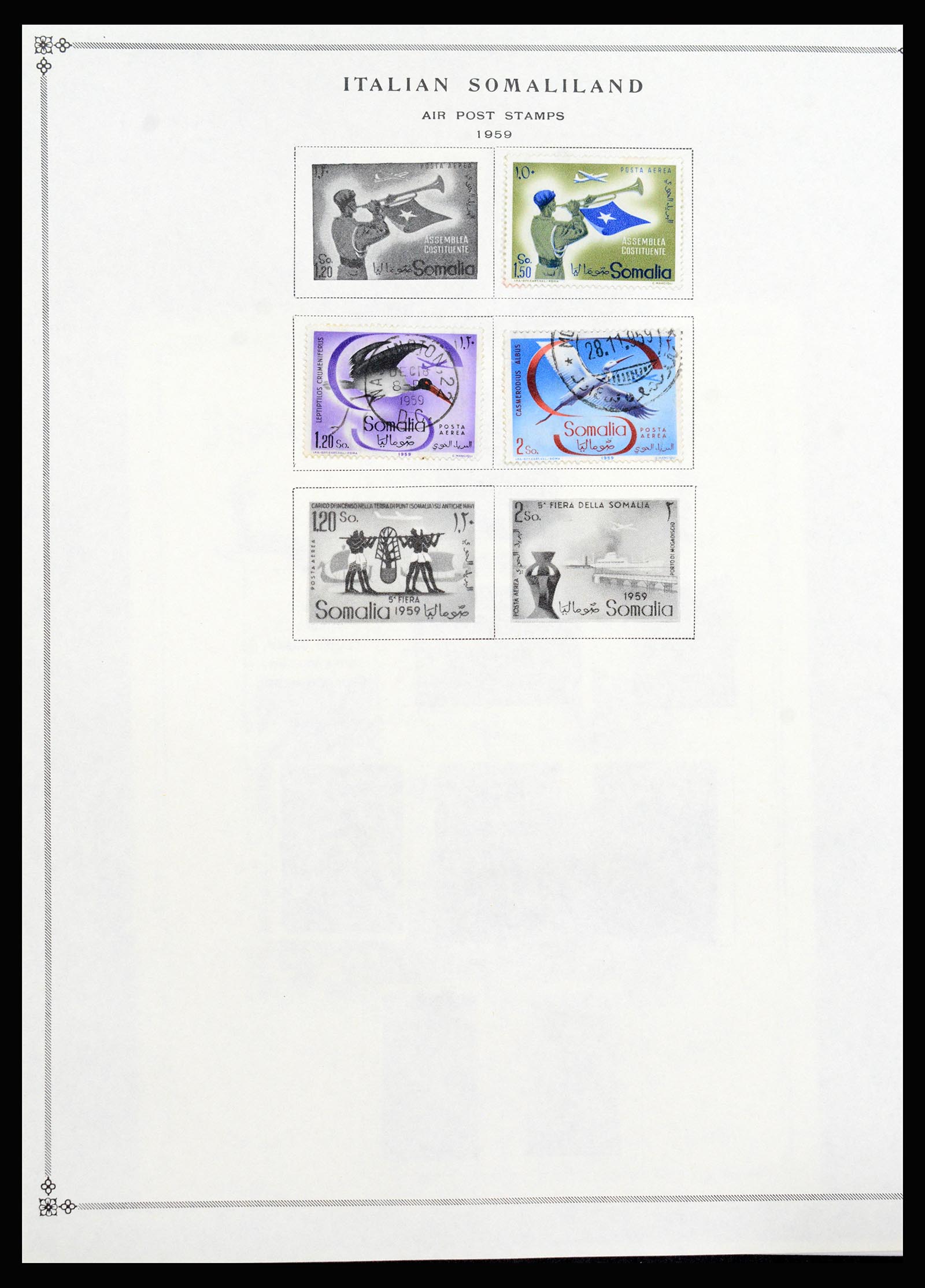 37233 108 - Postzegelverzameling 37233 Italiaanse koloniën 1903-ca. 1980.