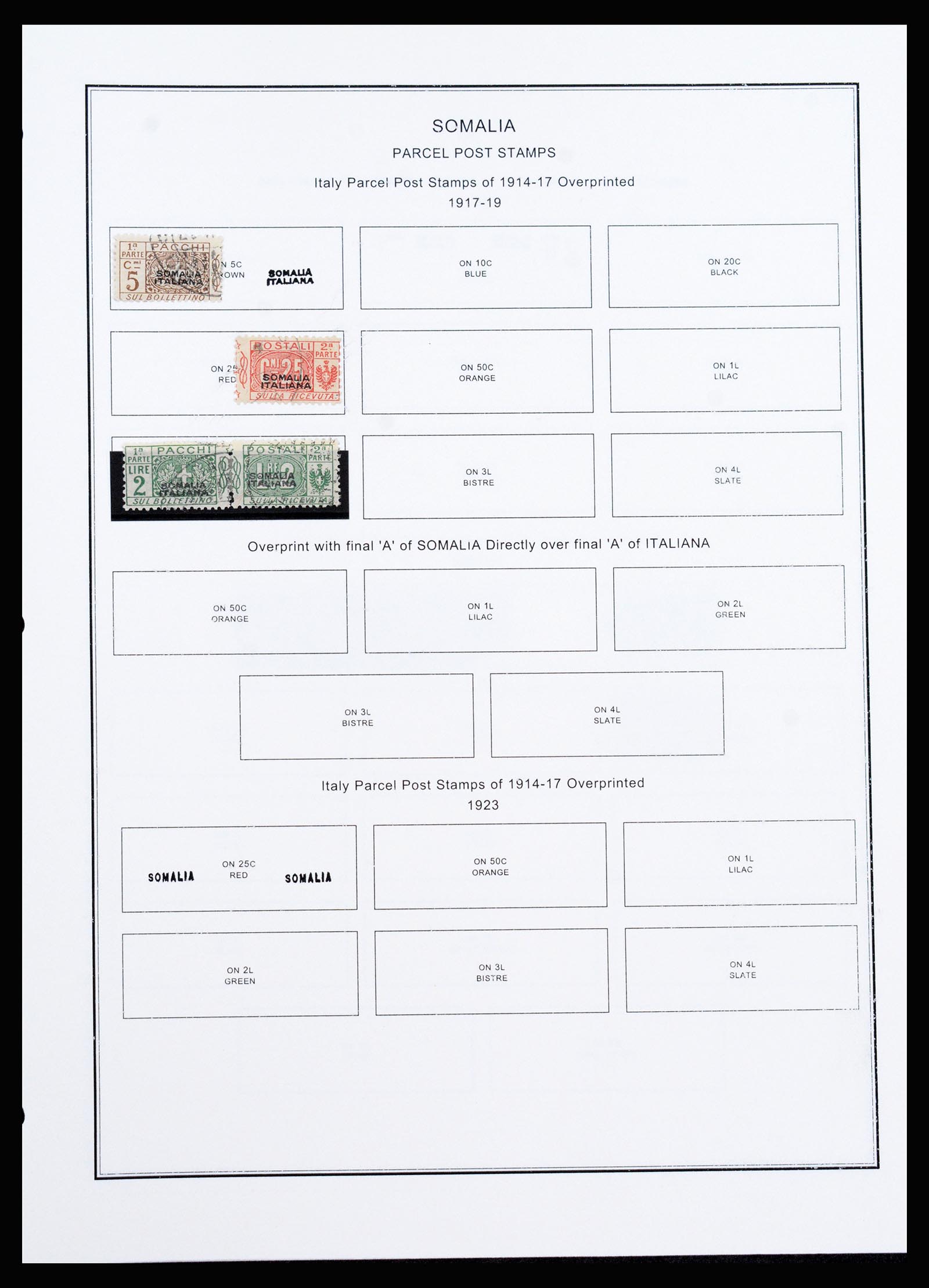 37233 119 - Postzegelverzameling 37233 Italiaanse koloniën 1903-ca. 1980.