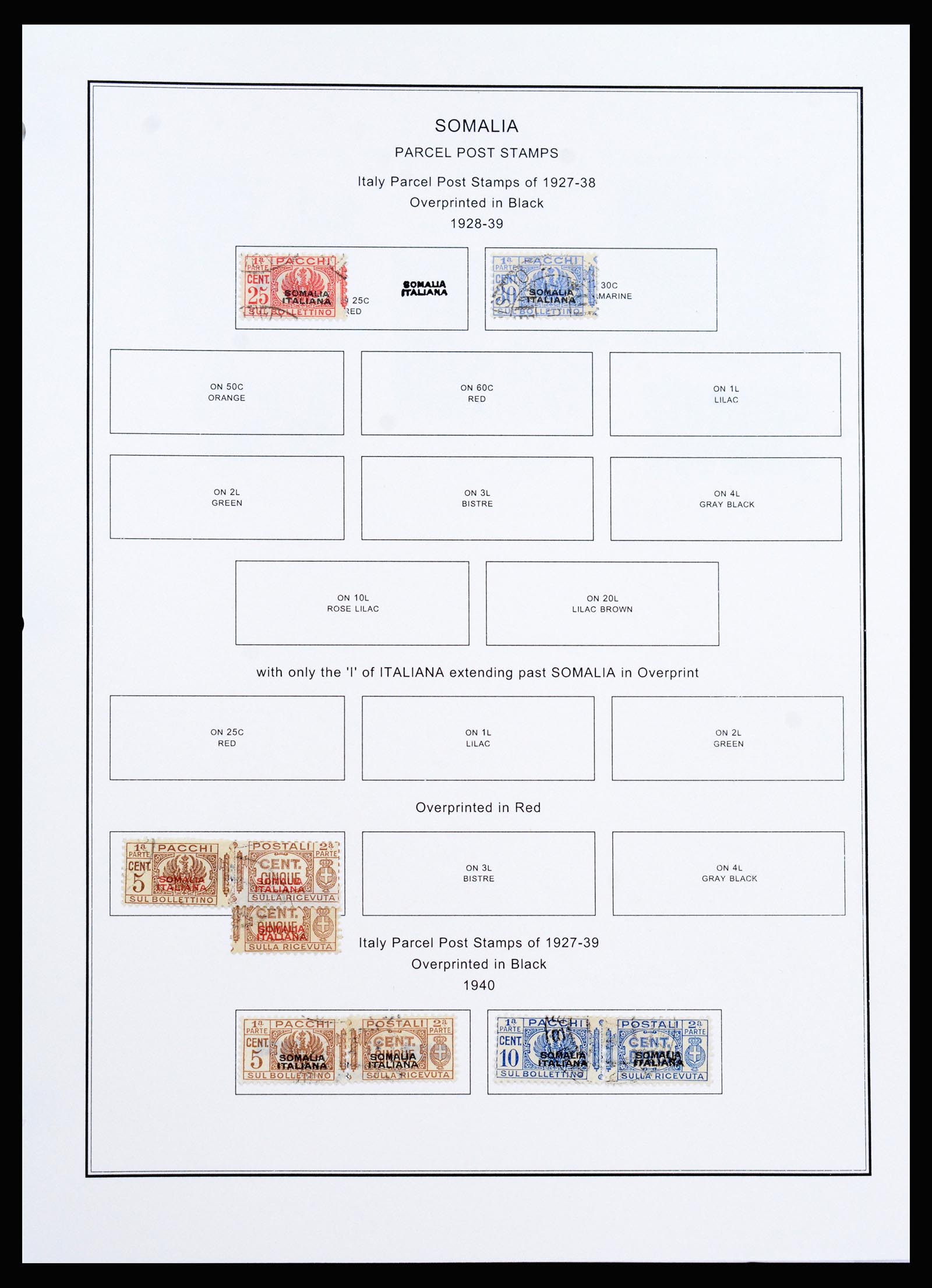 37233 121 - Postzegelverzameling 37233 Italiaanse koloniën 1903-ca. 1980.