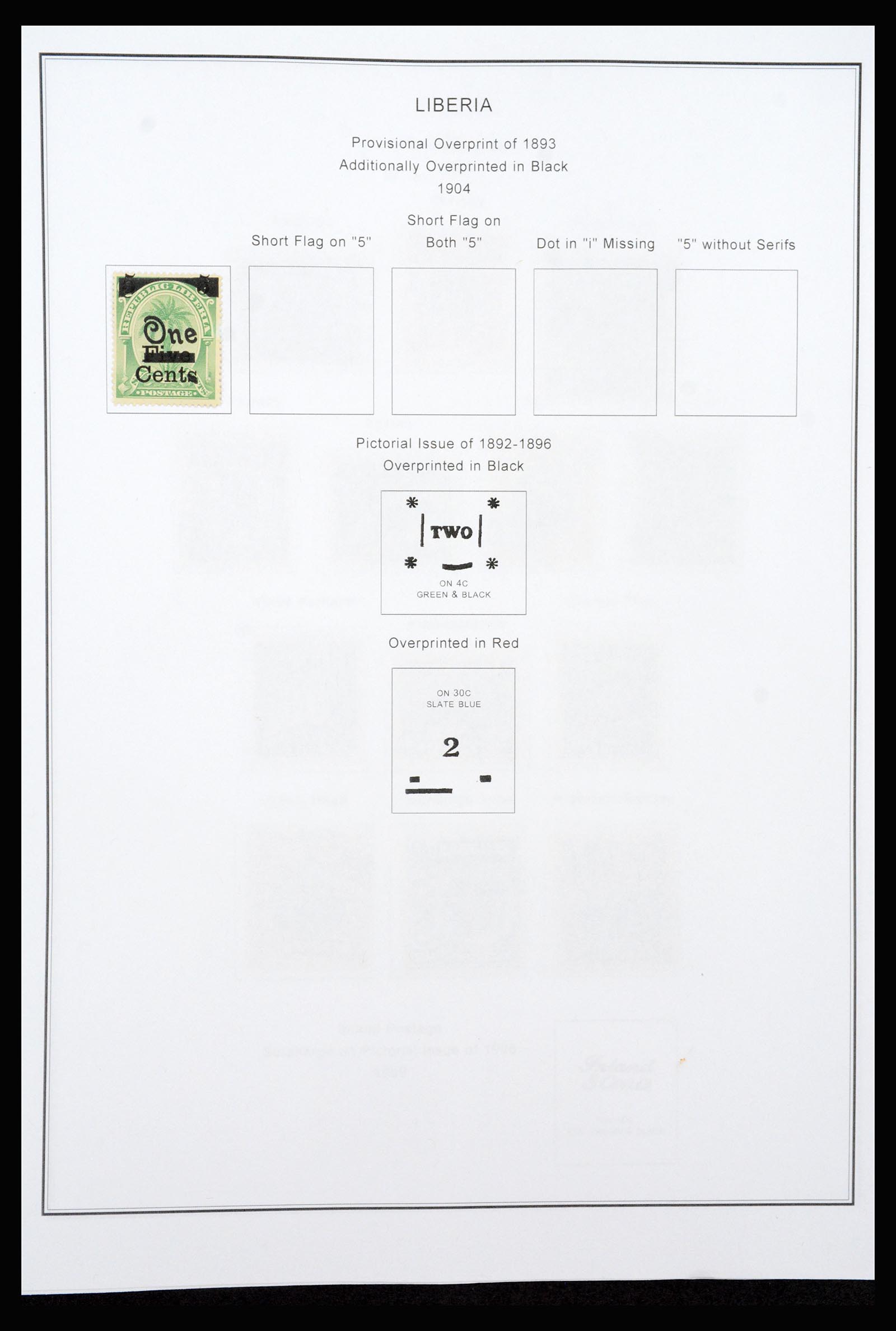37234 008 - Stamp collection 37234 Liberia 1860-1990.