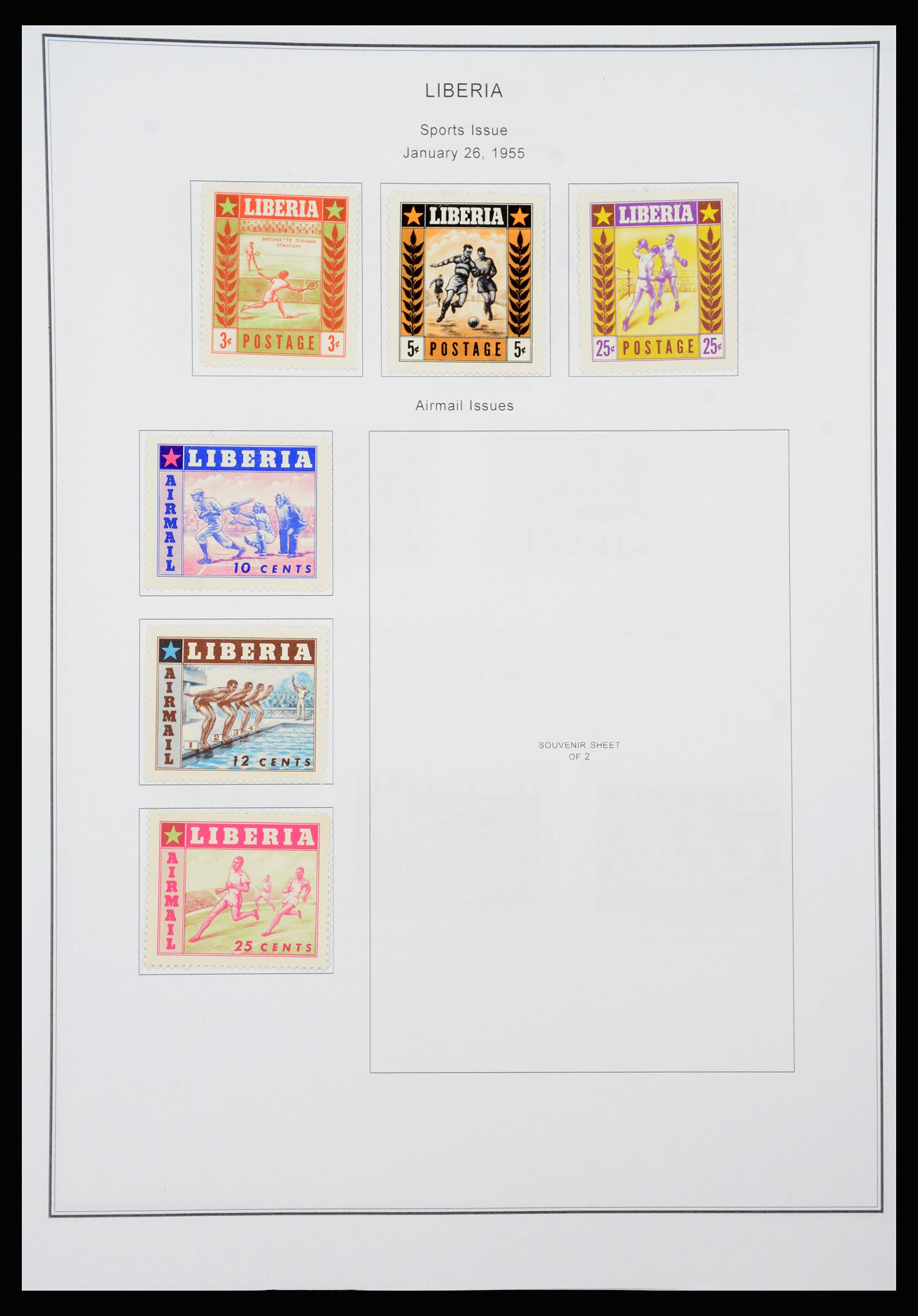 37234 037 - Postzegelverzameling 37234 Liberia 1860-1990.