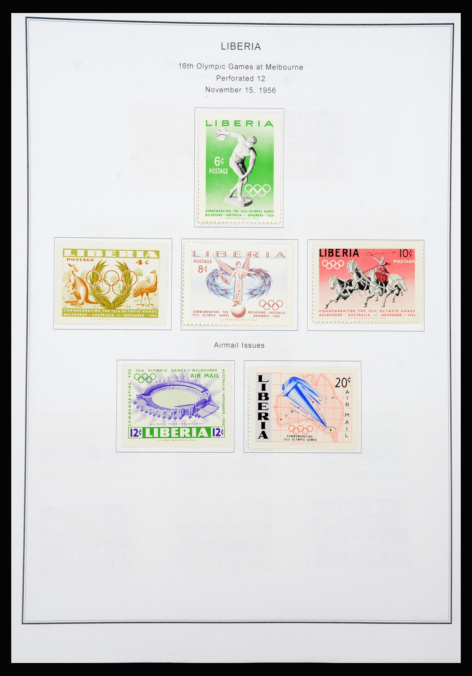 37234 041 - Postzegelverzameling 37234 Liberia 1860-1990.