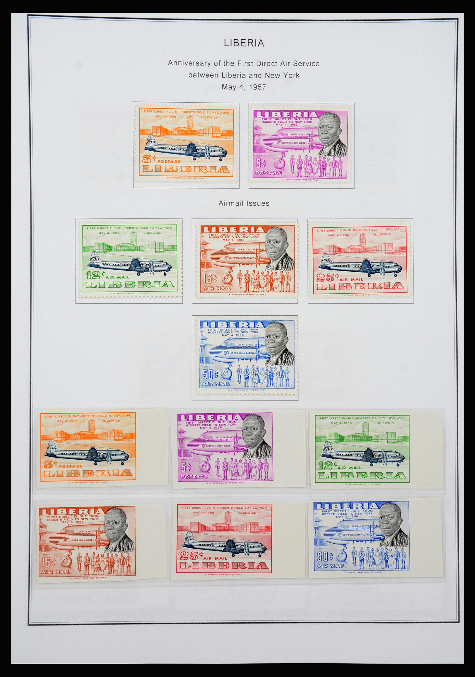 37234 042 - Postzegelverzameling 37234 Liberia 1860-1990.