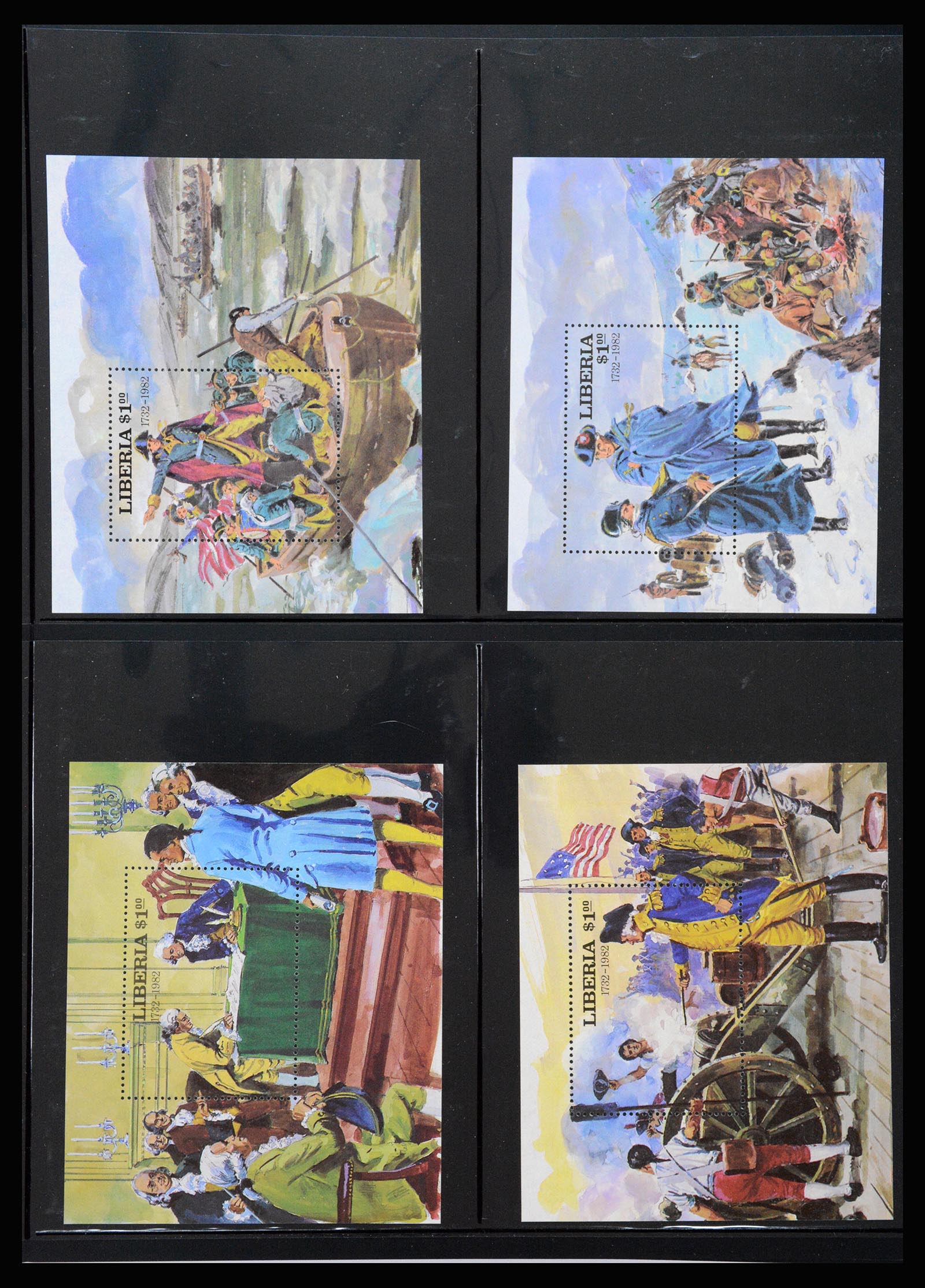 37234 056 - Postzegelverzameling 37234 Liberia 1860-1990.