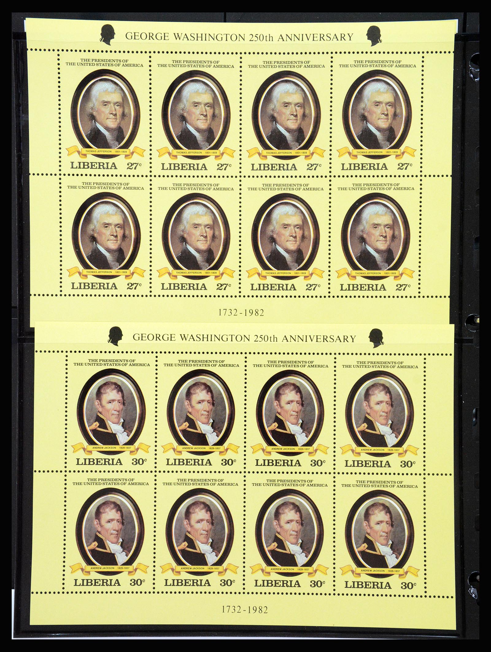 37234 060 - Postzegelverzameling 37234 Liberia 1860-1990.
