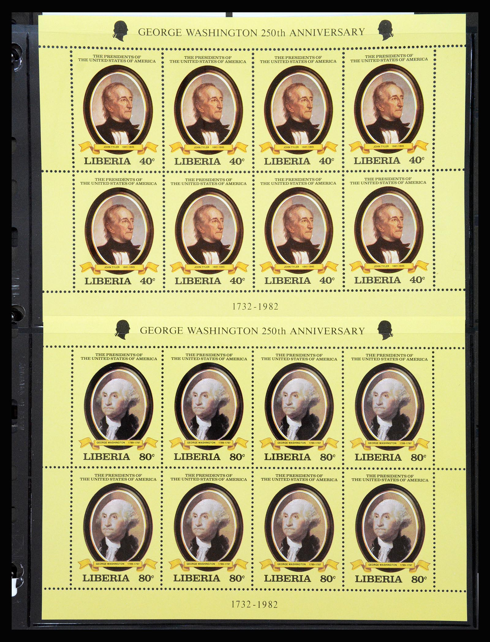 37234 061 - Postzegelverzameling 37234 Liberia 1860-1990.