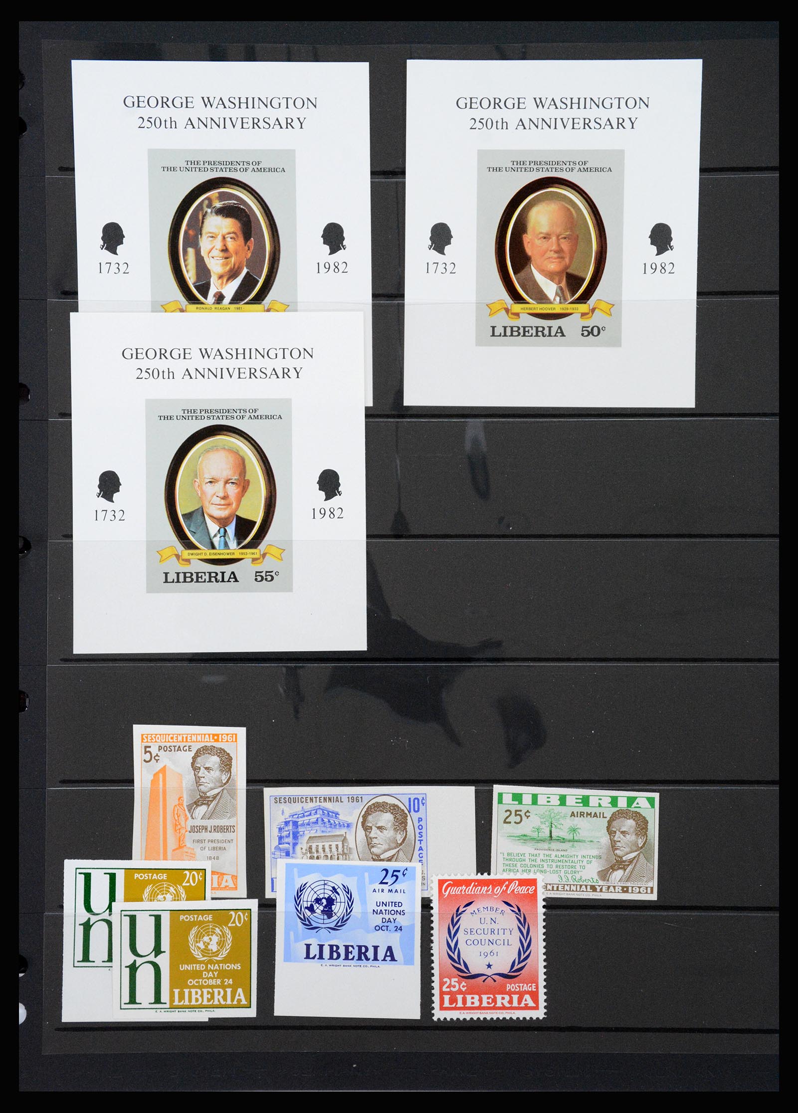 37234 068 - Postzegelverzameling 37234 Liberia 1860-1990.