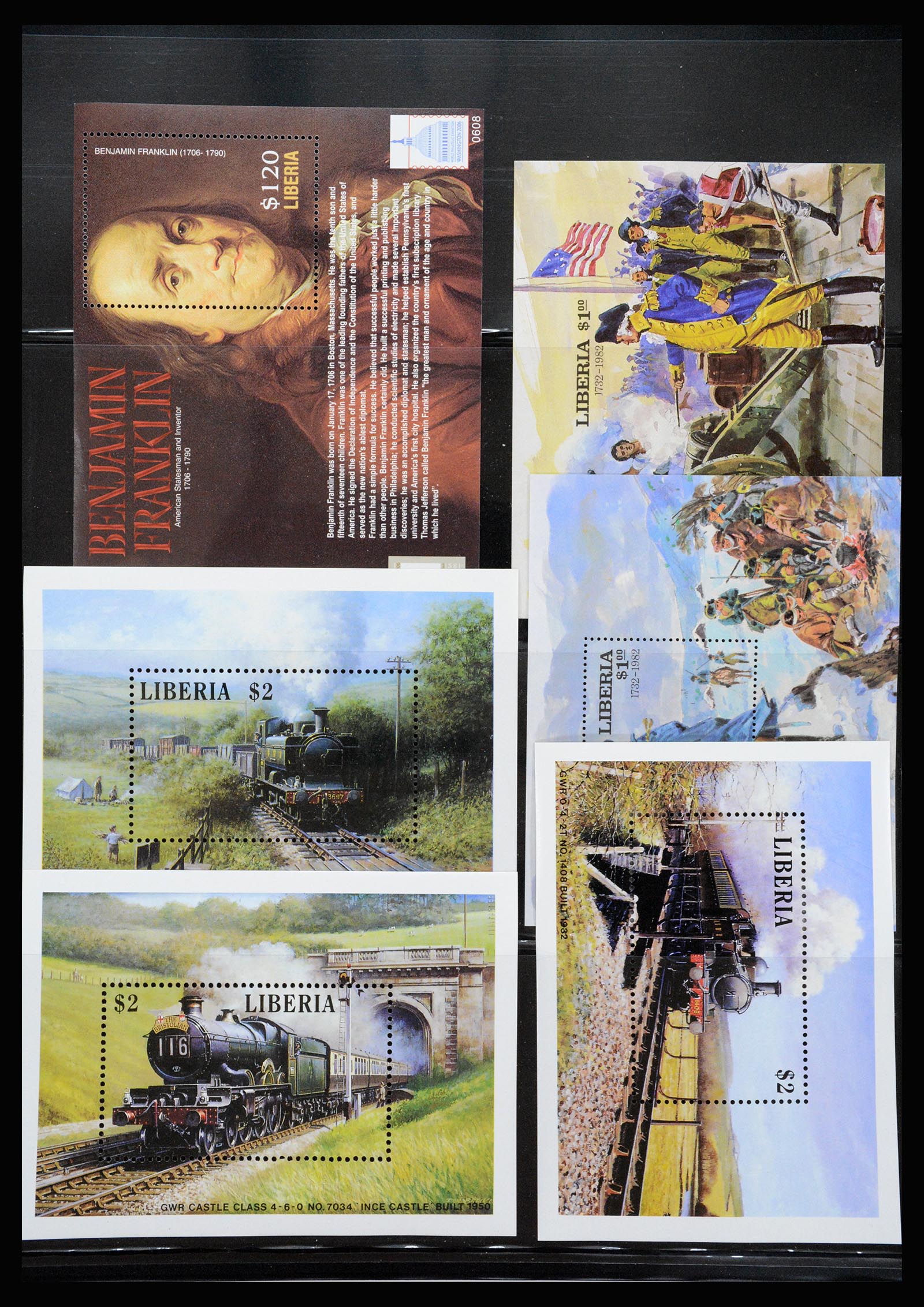 37234 071 - Postzegelverzameling 37234 Liberia 1860-1990.