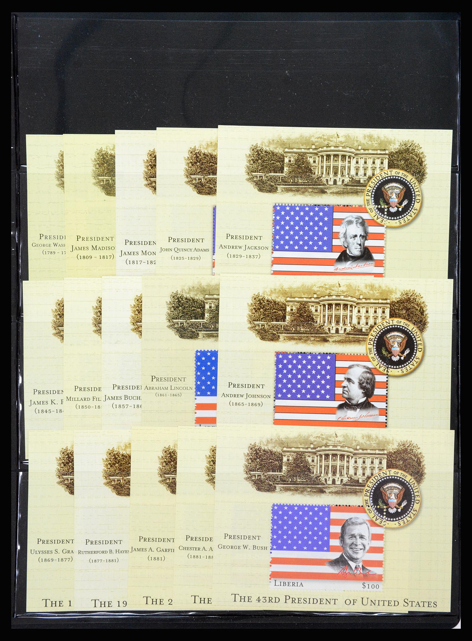 37234 072 - Postzegelverzameling 37234 Liberia 1860-1990.