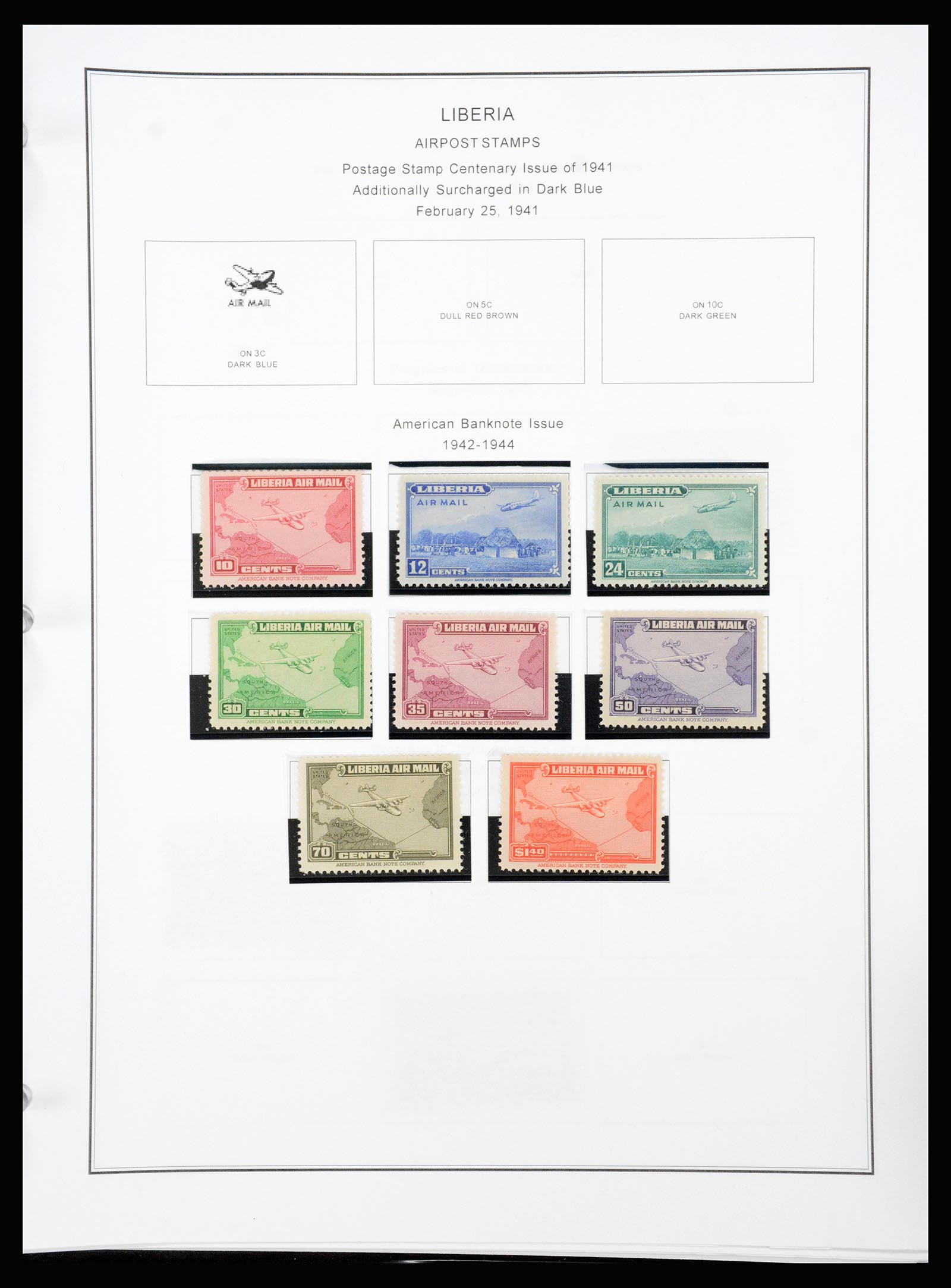 37234 085 - Postzegelverzameling 37234 Liberia 1860-1990.