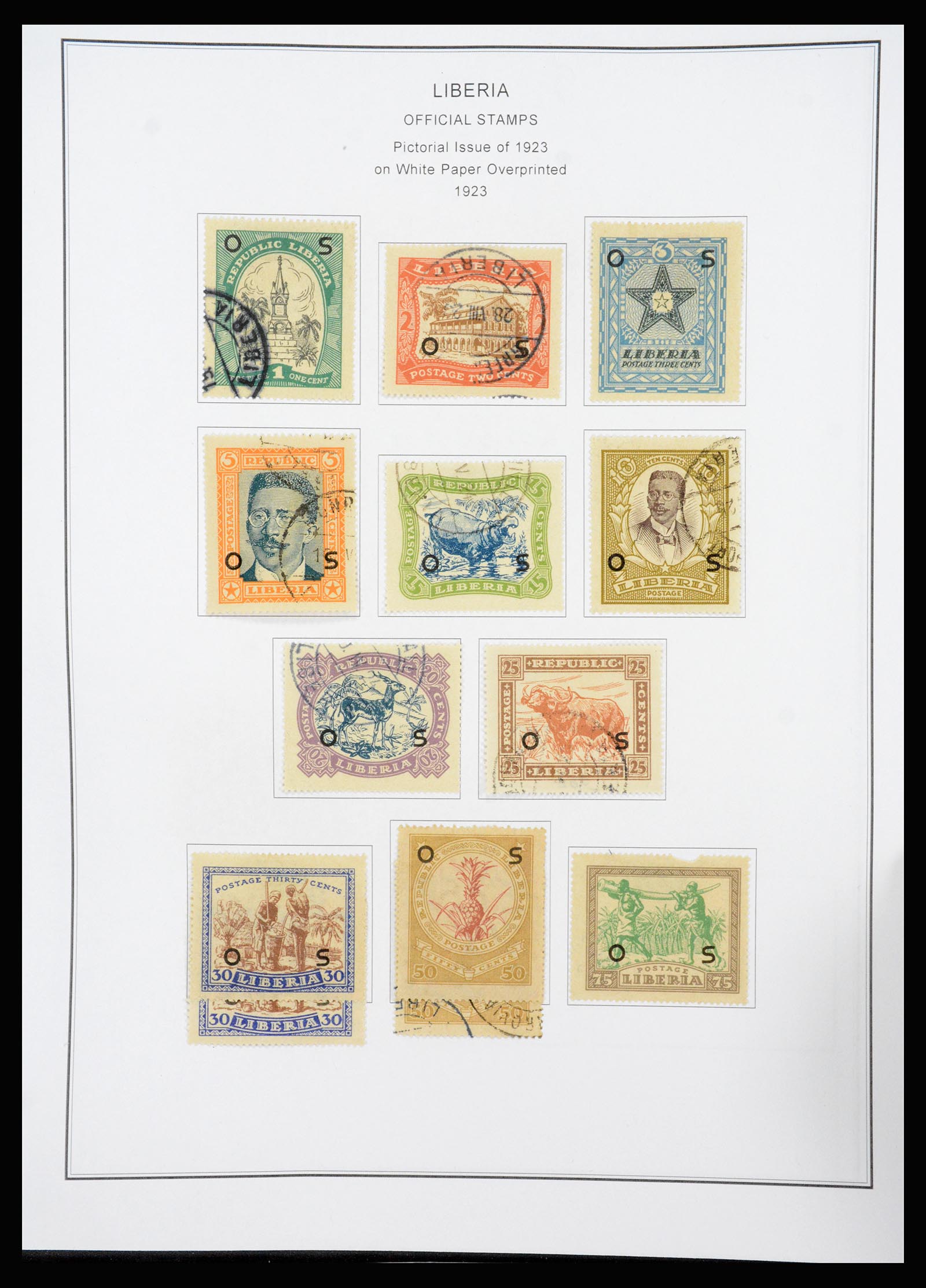 37234 106 - Postzegelverzameling 37234 Liberia 1860-1990.