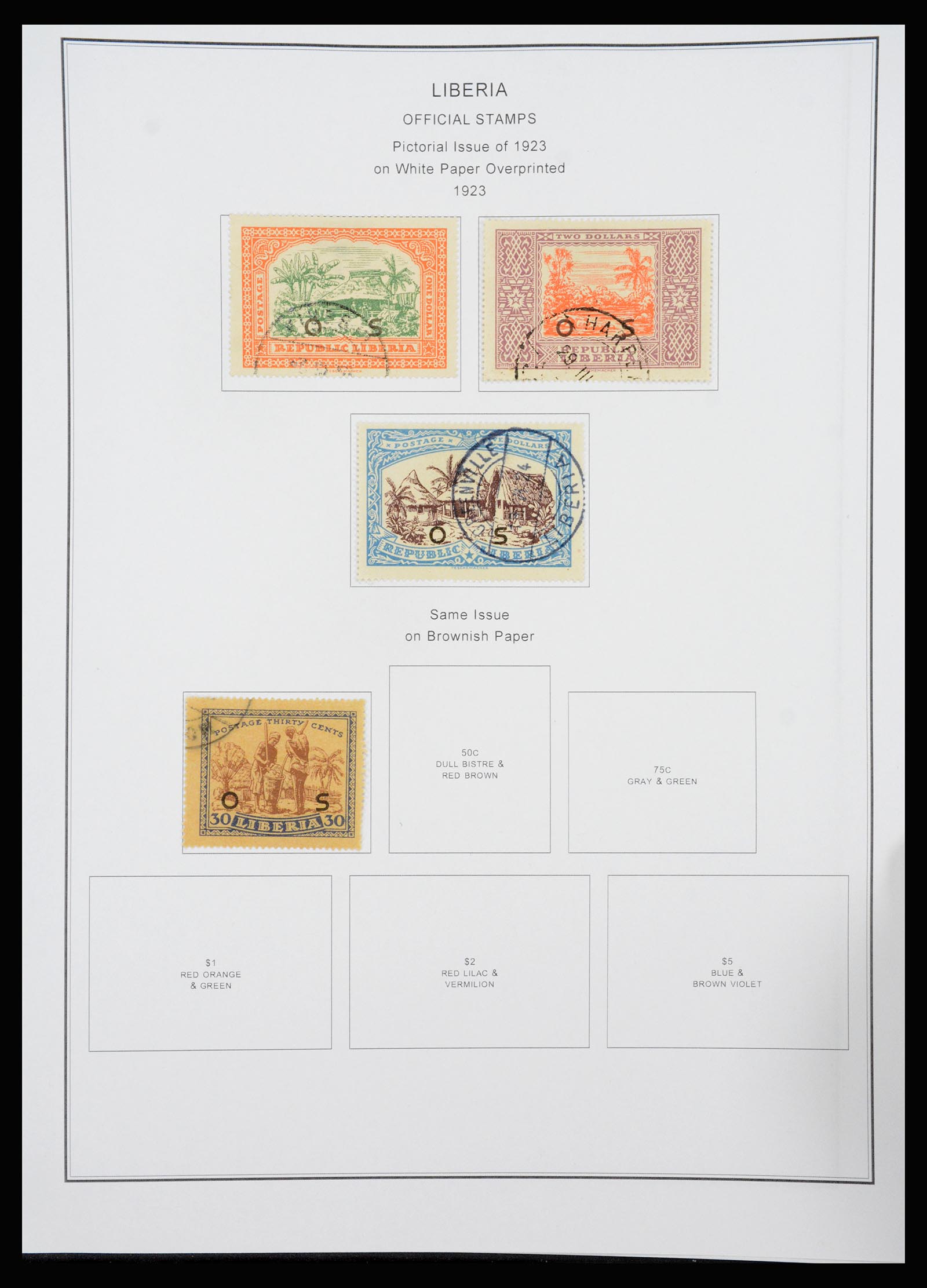 37234 107 - Postzegelverzameling 37234 Liberia 1860-1990.