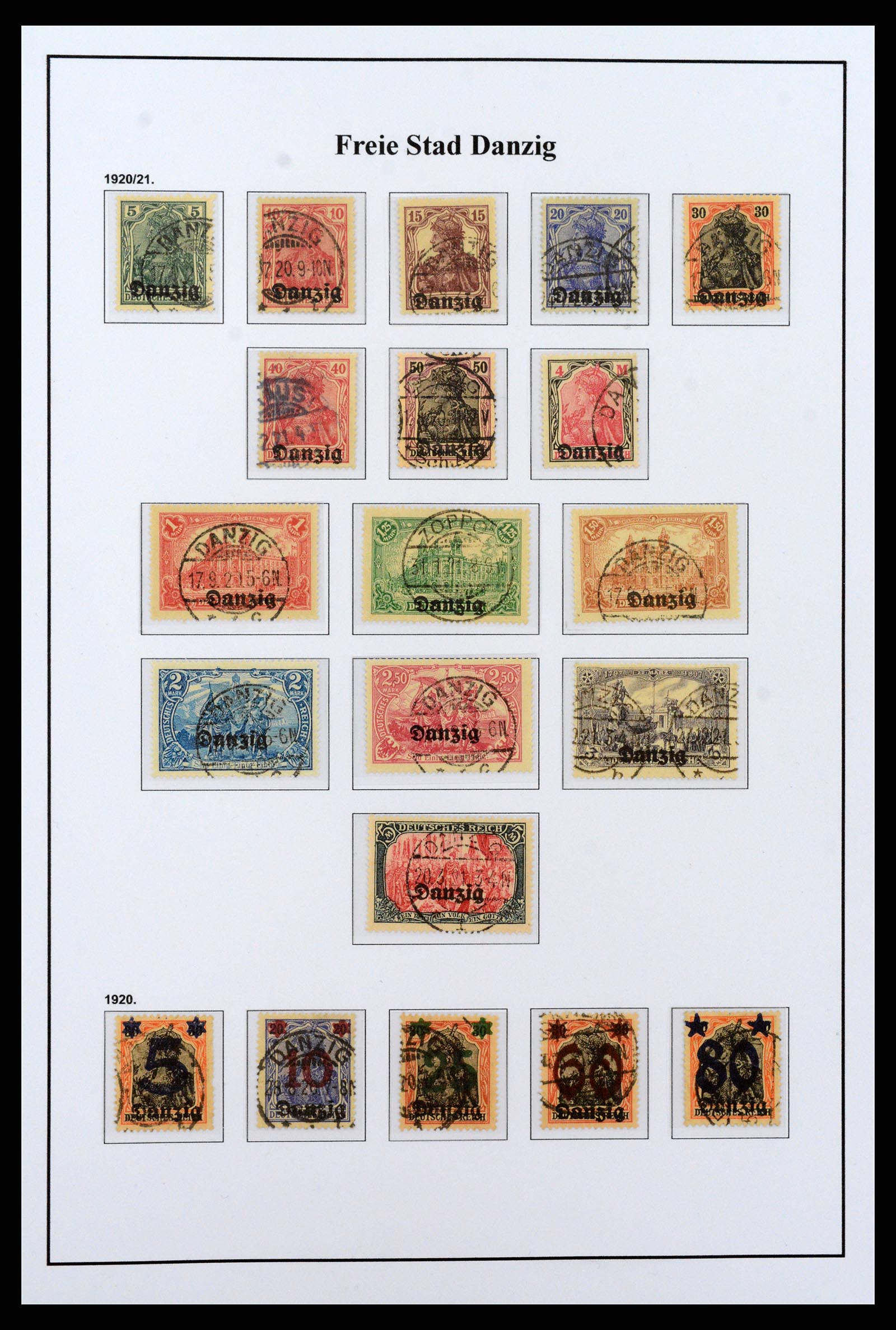 37235 027 - Stamp collection 37235 Germany 1872-1990.