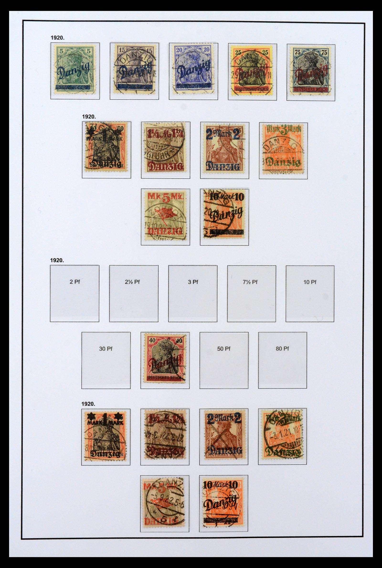 37235 028 - Stamp collection 37235 Germany 1872-1990.