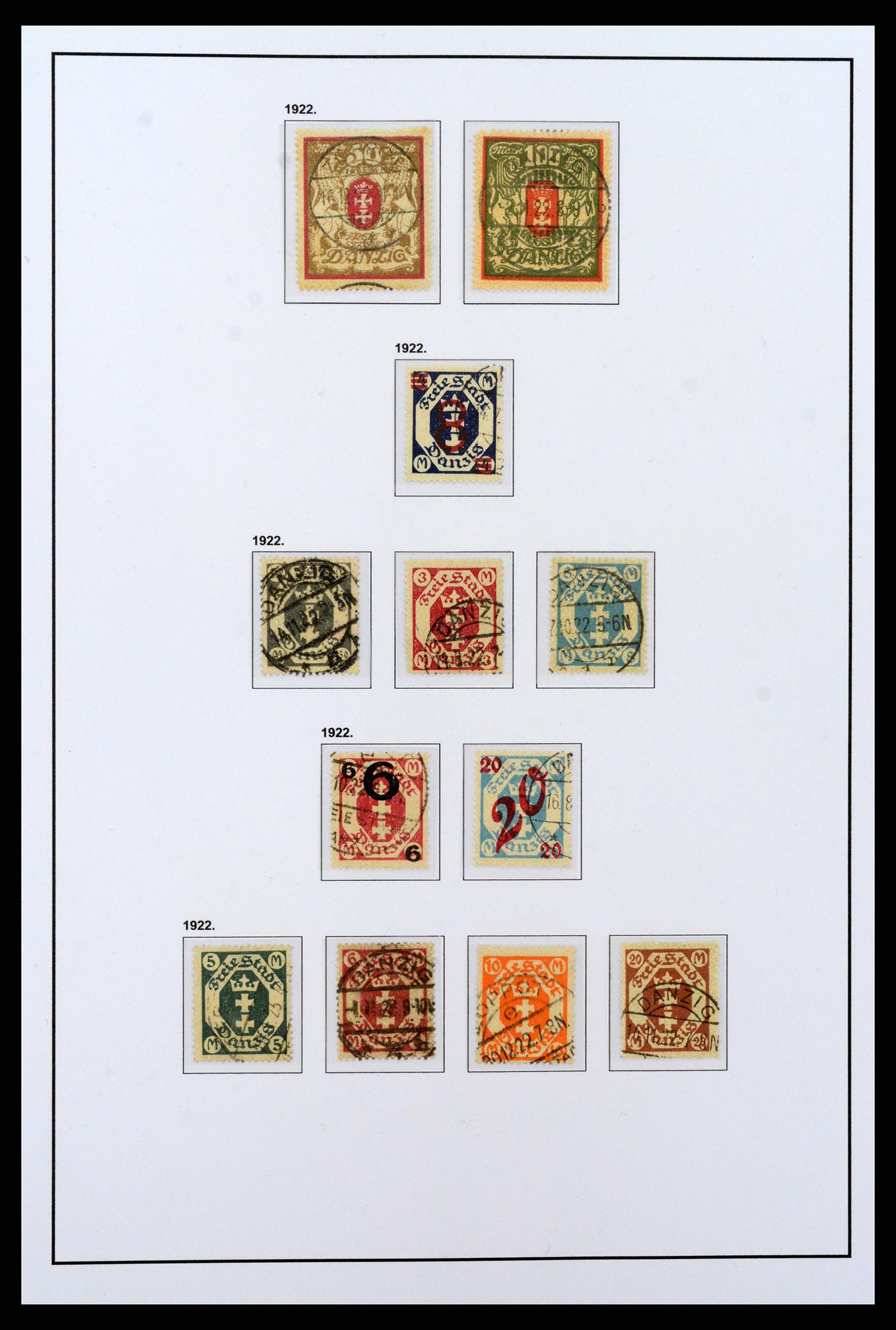 37235 032 - Stamp collection 37235 Germany 1872-1990.
