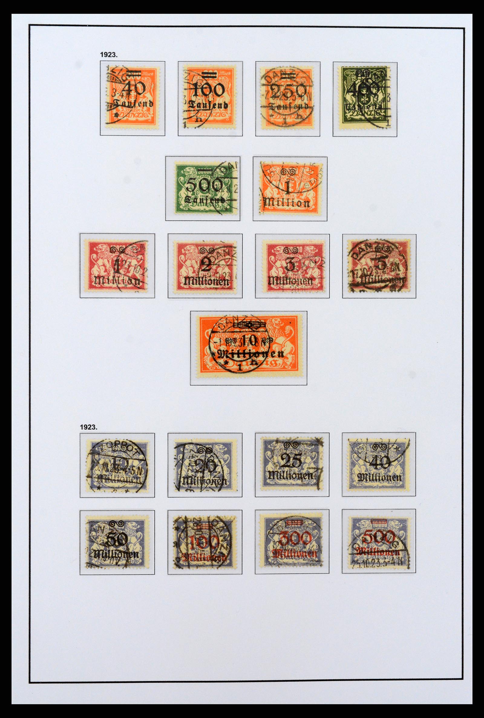 37235 036 - Stamp collection 37235 Germany 1872-1990.